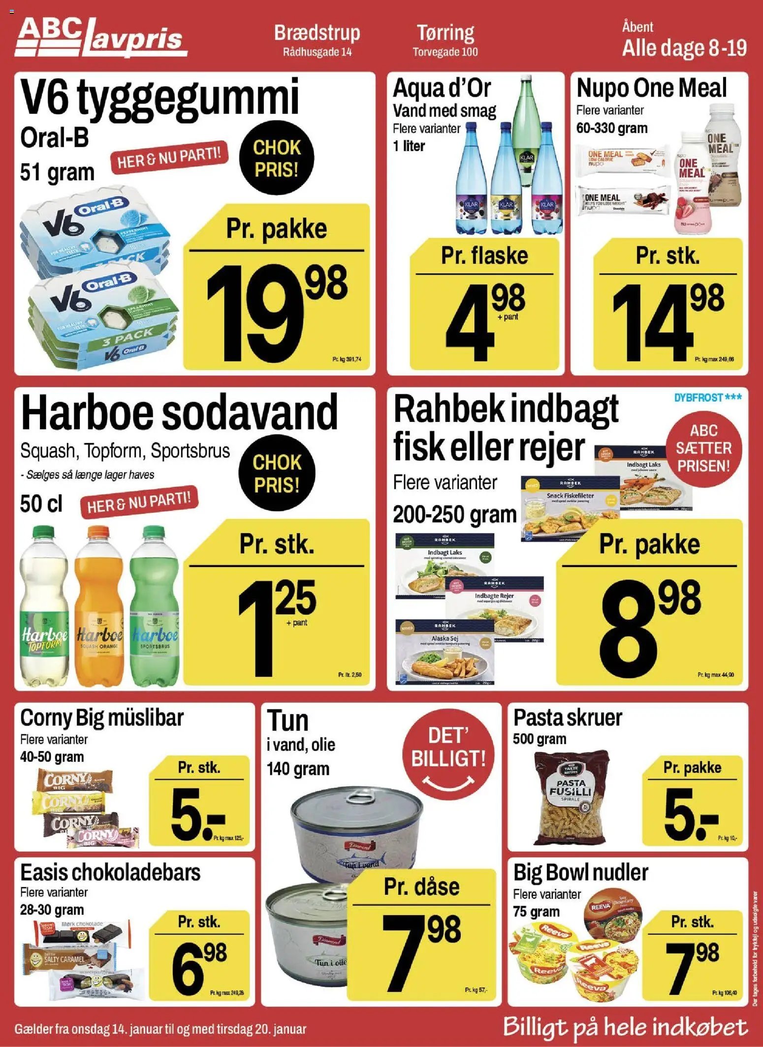 Abc Lavpris tilbudsavis fra 14/01/2026 Brædstrup