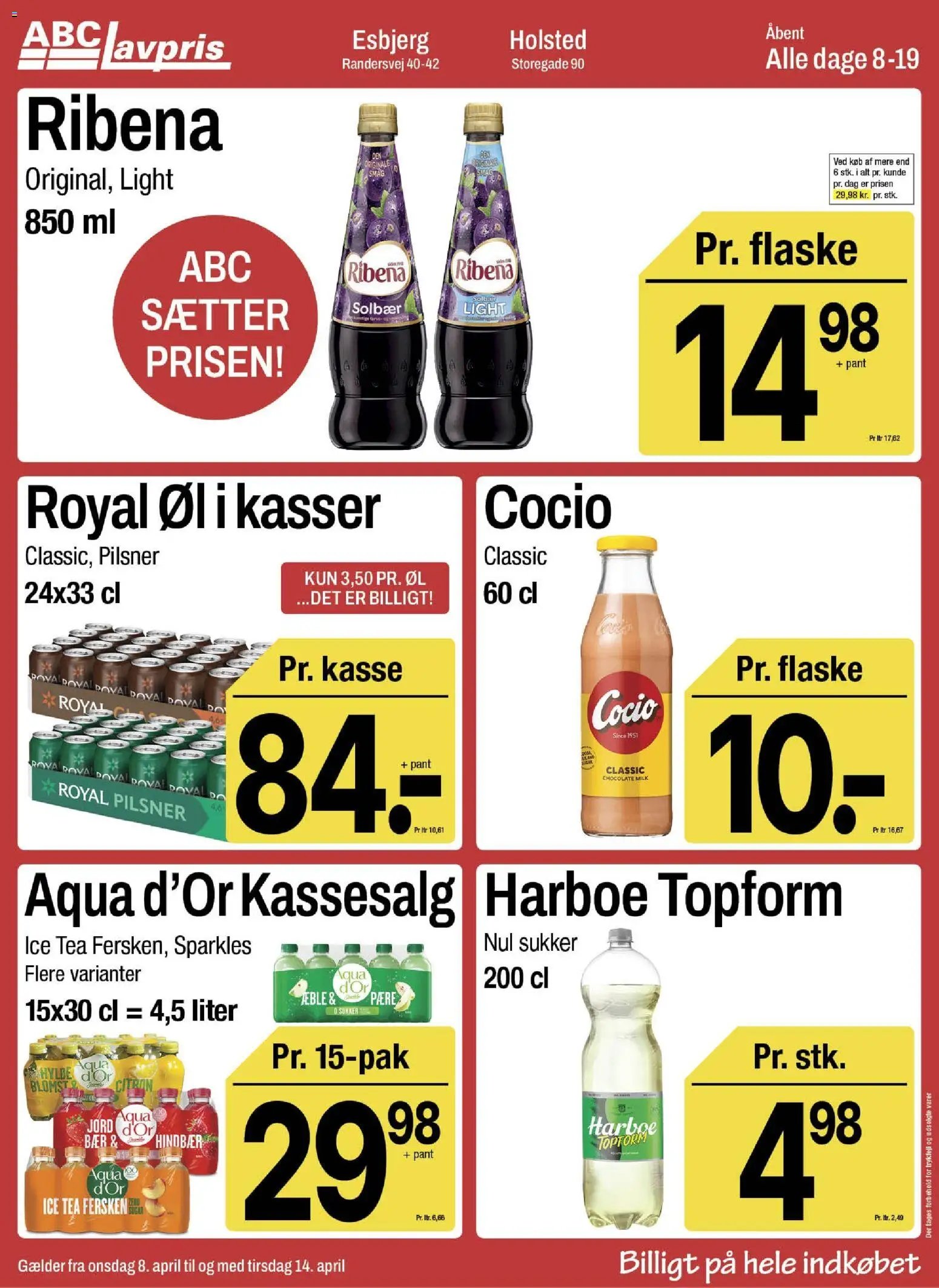 Abc Lavpris tilbudsavis fra 08/04/2026 Abc Lavpris - Esbjerg