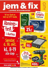 Nye Jem & fix tilbud fra 18/10/2026