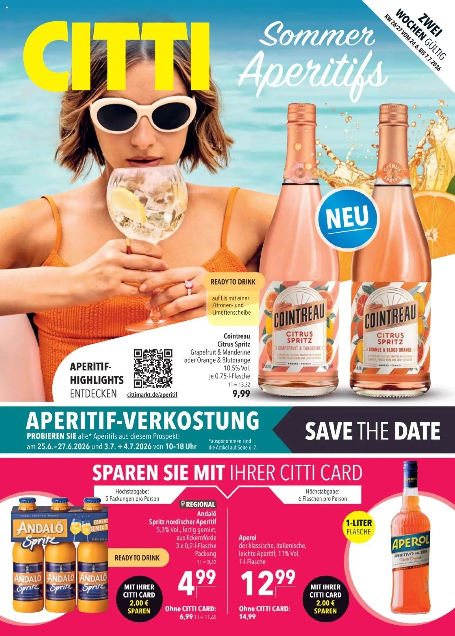 CITTI tilbudsavis fra 24/06/2026 CITTI - Sommerdrinks