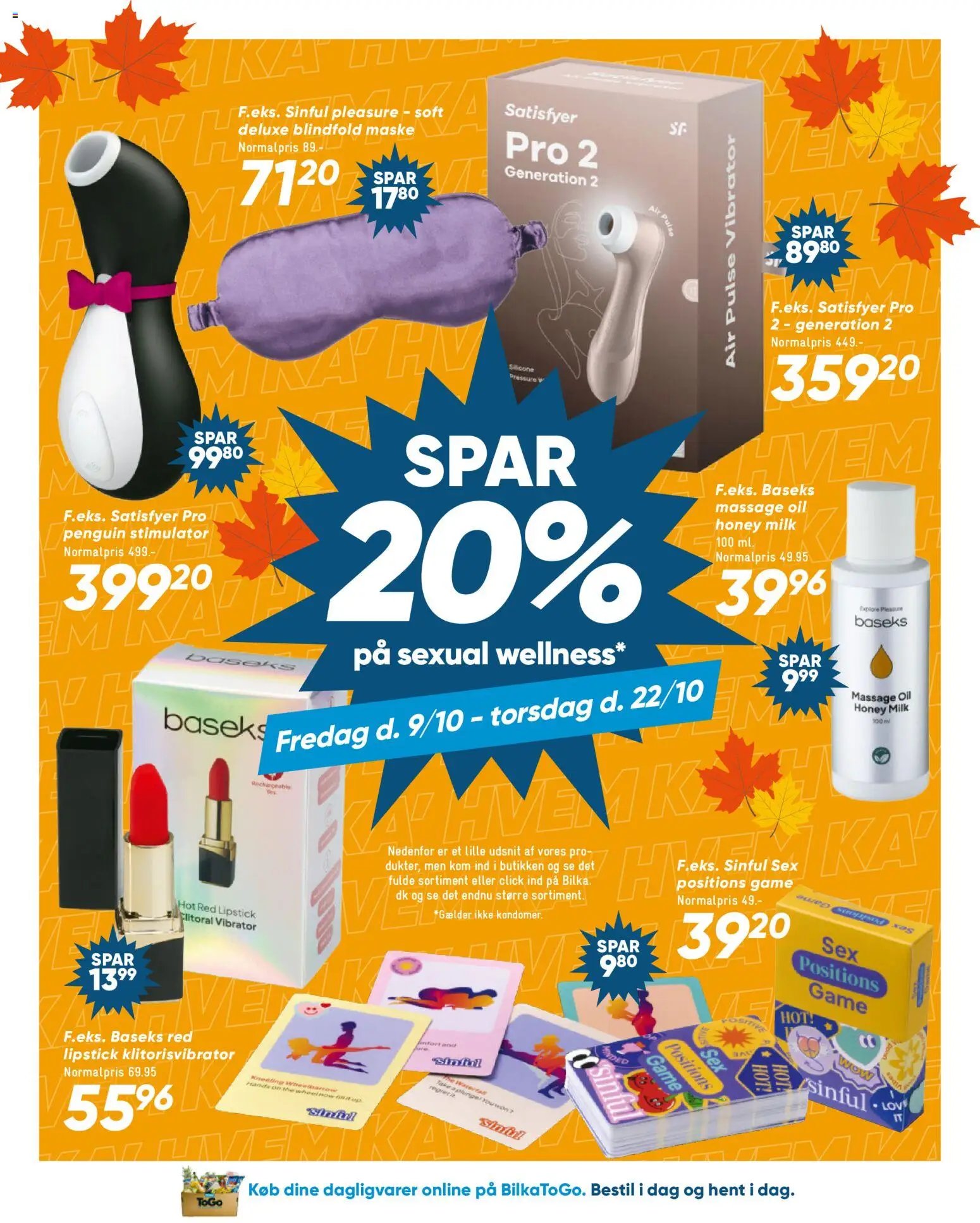 Nye Bilka tilbud fra 09/10/2026
