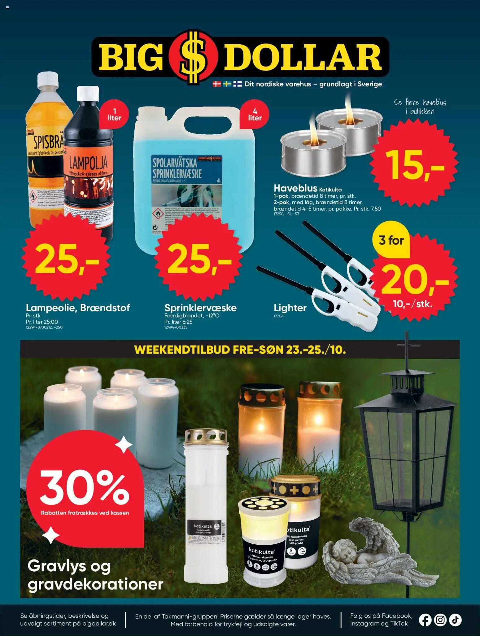 Nye Bigdollar tilbud fra 23/10/2026