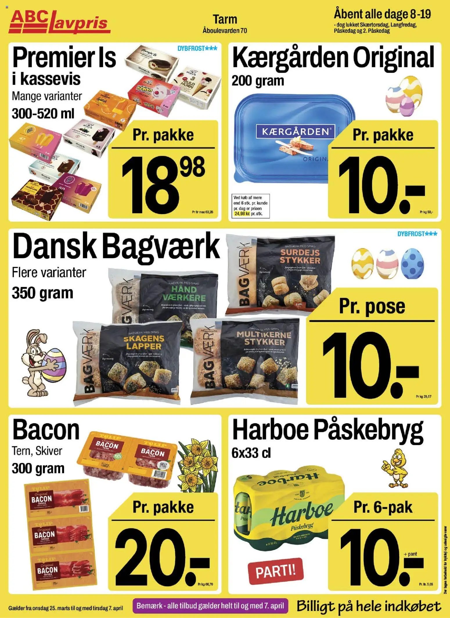 Abc Lavpris tilbudsavis fra 25/03/2026 Abc Lavpris - Tarm