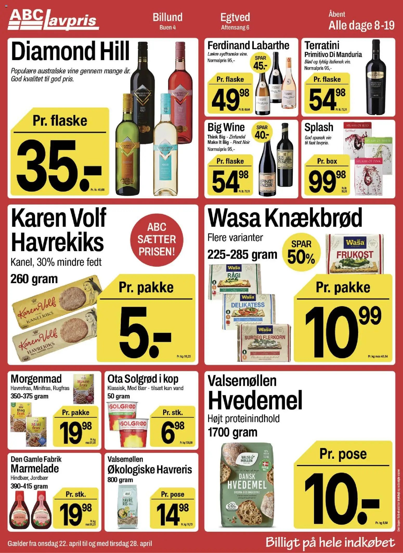 Abc Lavpris tilbudsavis fra 22/04/2026 Abc Lavpris - Billund
