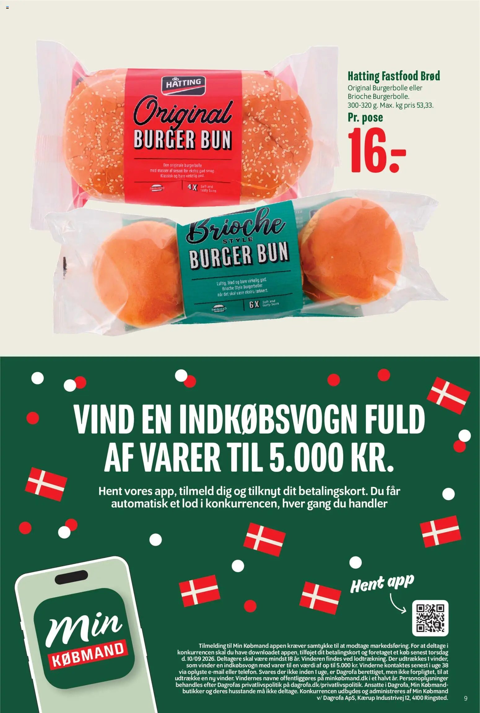Min Købmand tilbudsavis fra 28/08/2026 Min Købmand - Tilbudsavis uge 36