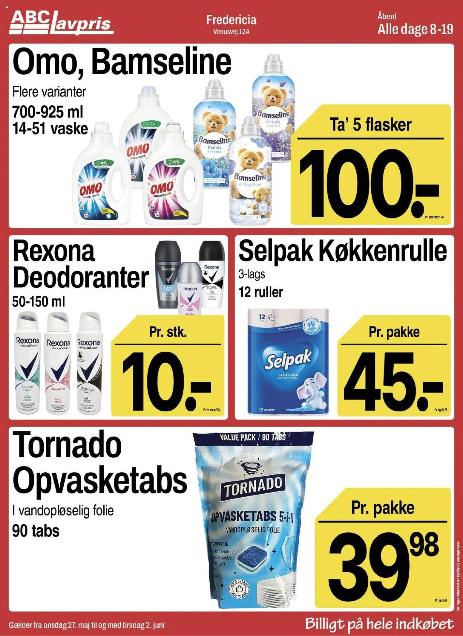 Abc Lavpris tilbudsavis fra 27/05/2026 Abc Lavpris - Fredericia