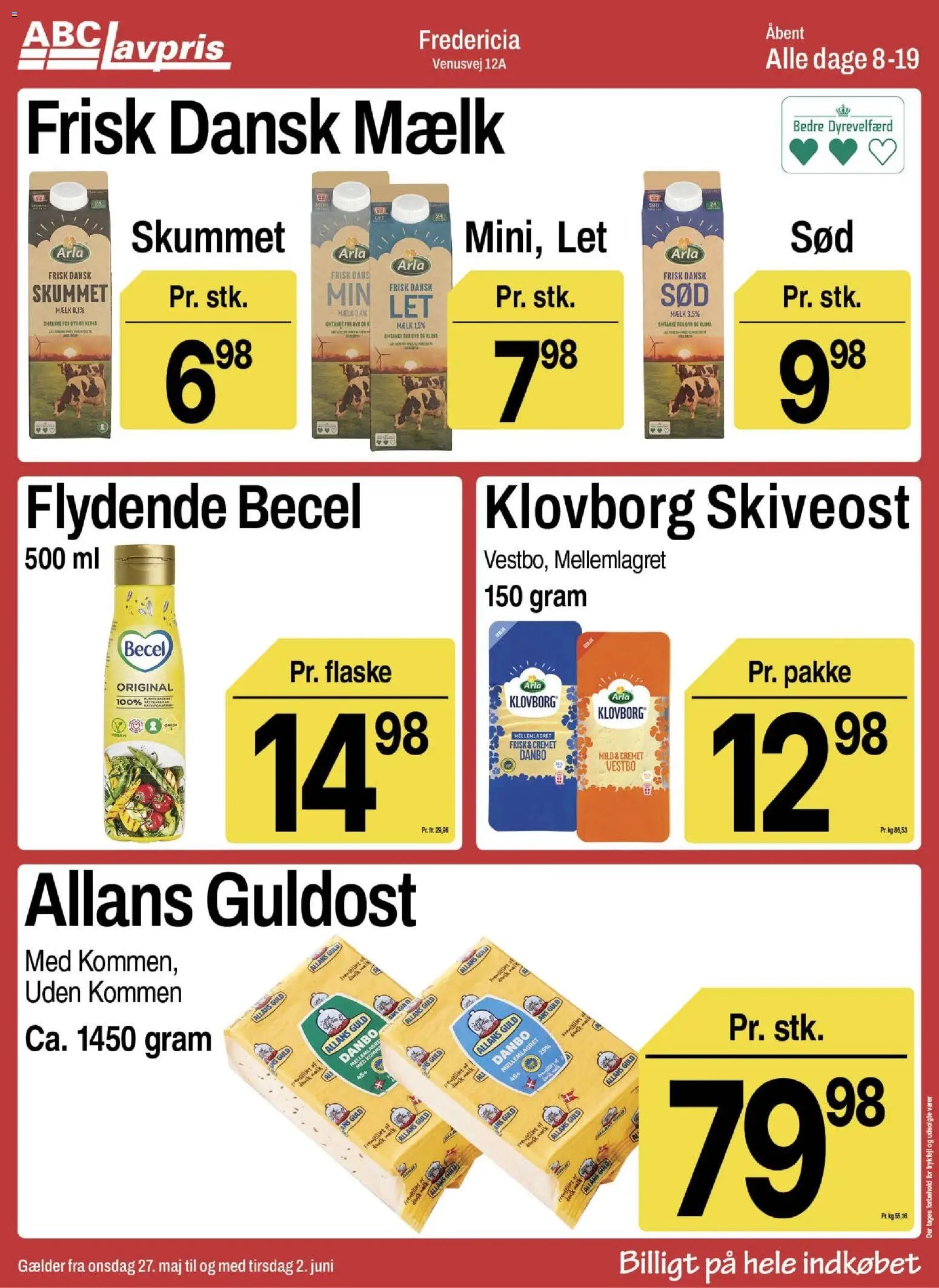 Abc Lavpris tilbudsavis fra 27/05/2026 Abc Lavpris - Fredericia