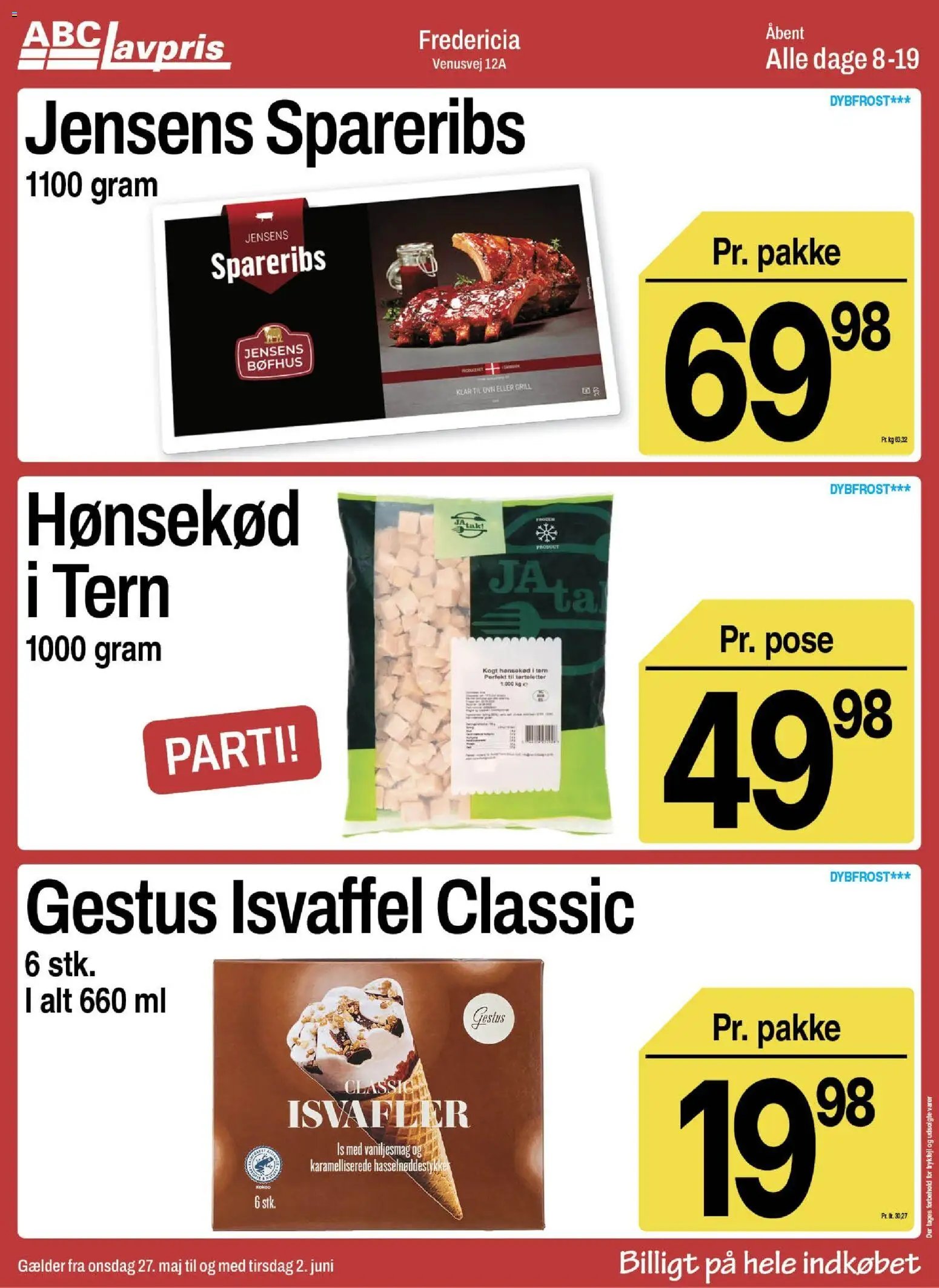 Abc Lavpris tilbudsavis fra 27/05/2026 Abc Lavpris - Fredericia