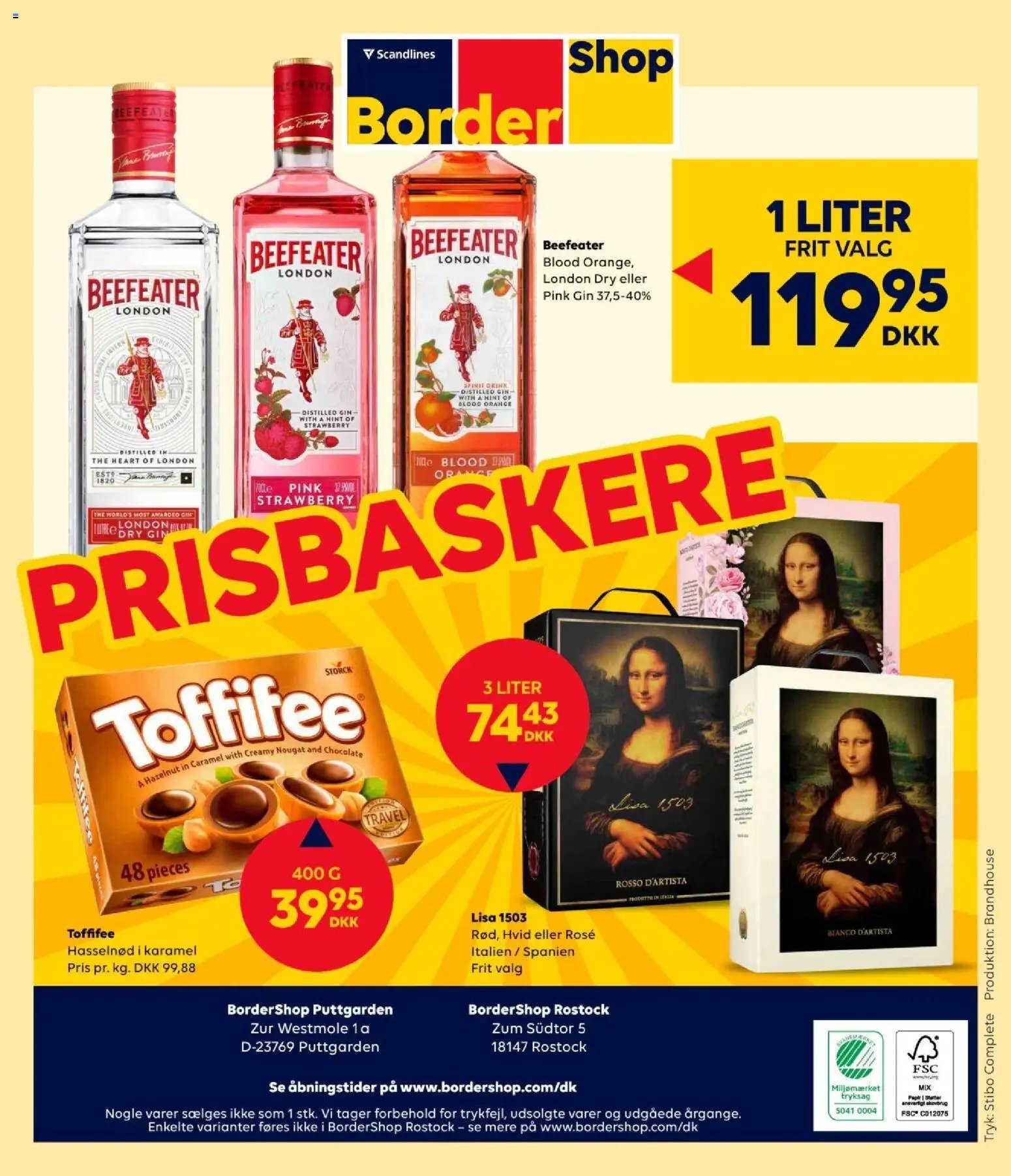 Bordershop tilbudsavis fra 08/04/2026 Bordershop - Tilbudsavis