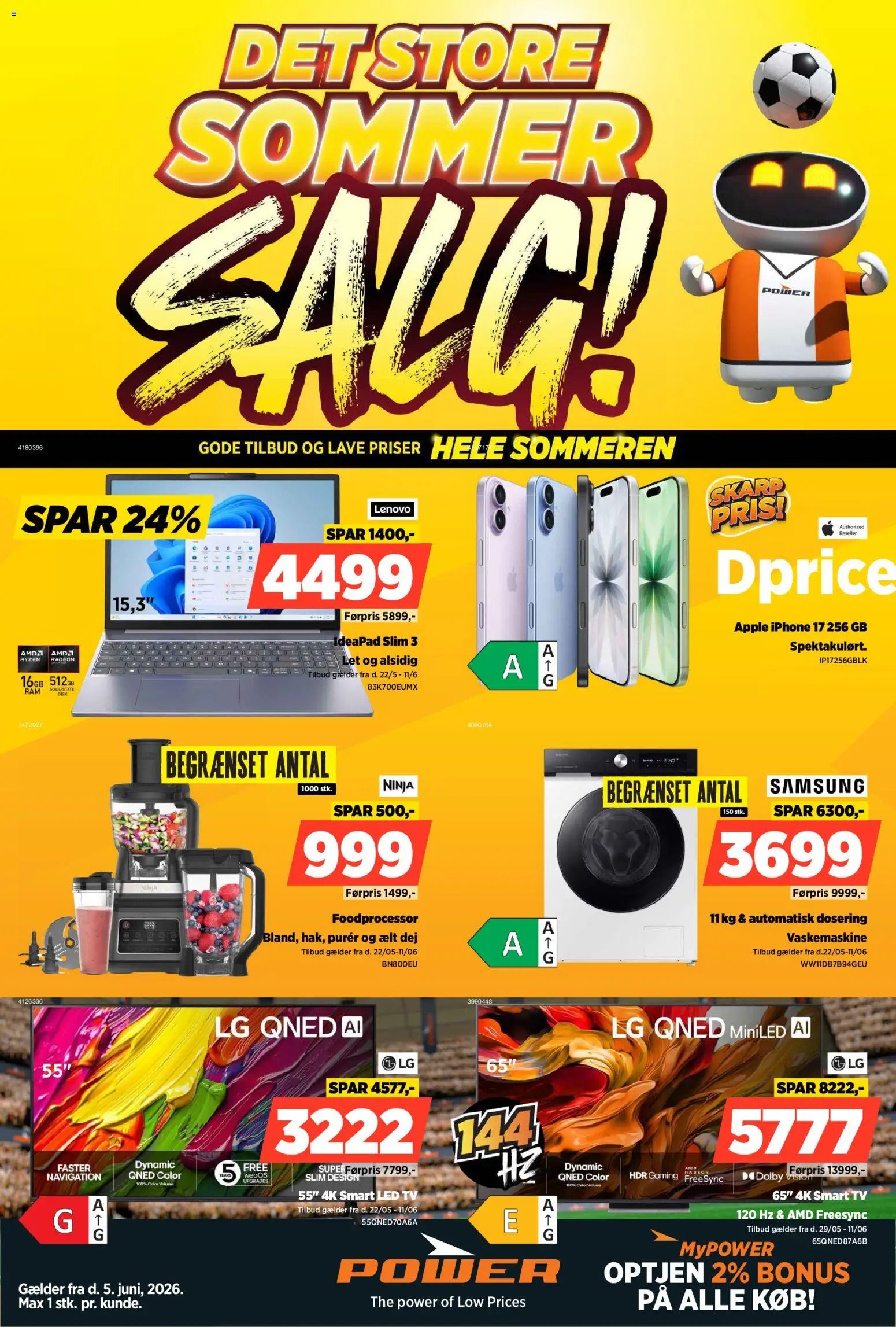 Power tilbudsavis fra 05/06/2026 Power - DET STORE SOMMER SALG