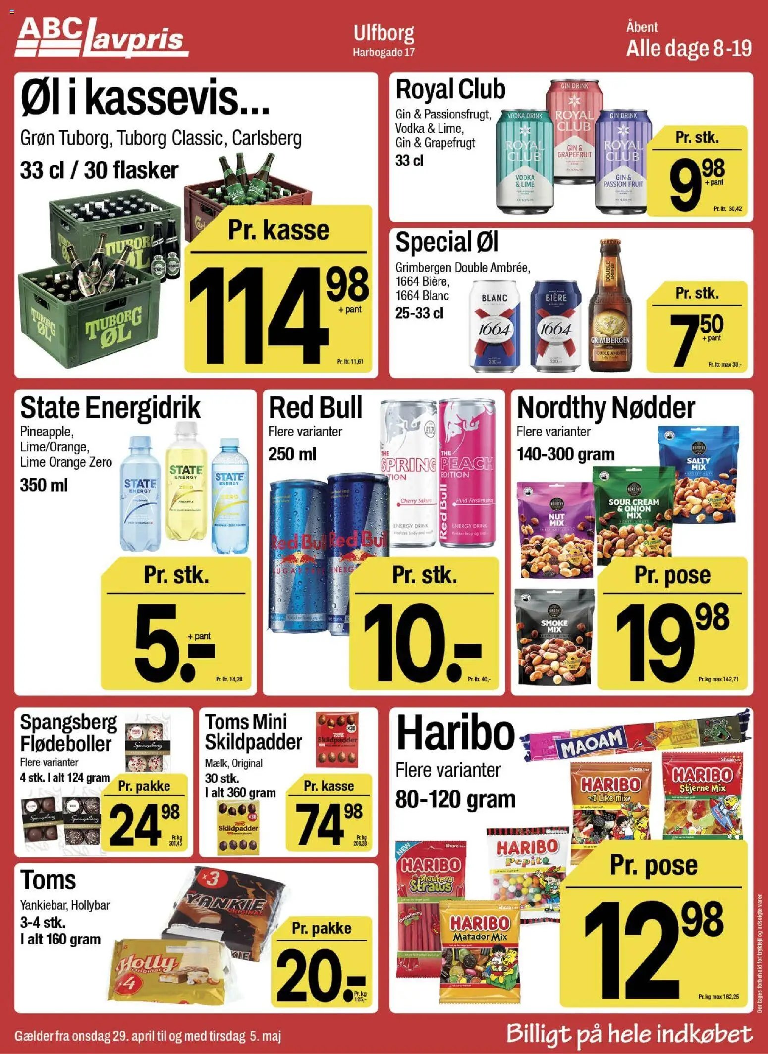 Abc Lavpris tilbudsavis fra 29/04/2026 Abc Lavpris - Ulfborg