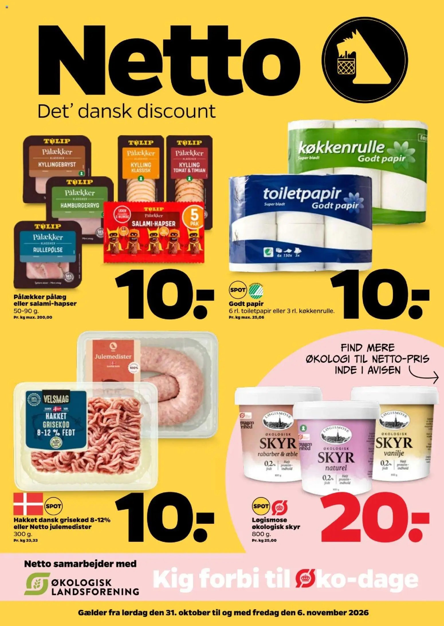 Nye Netto tilbud fra 30/10/2026
