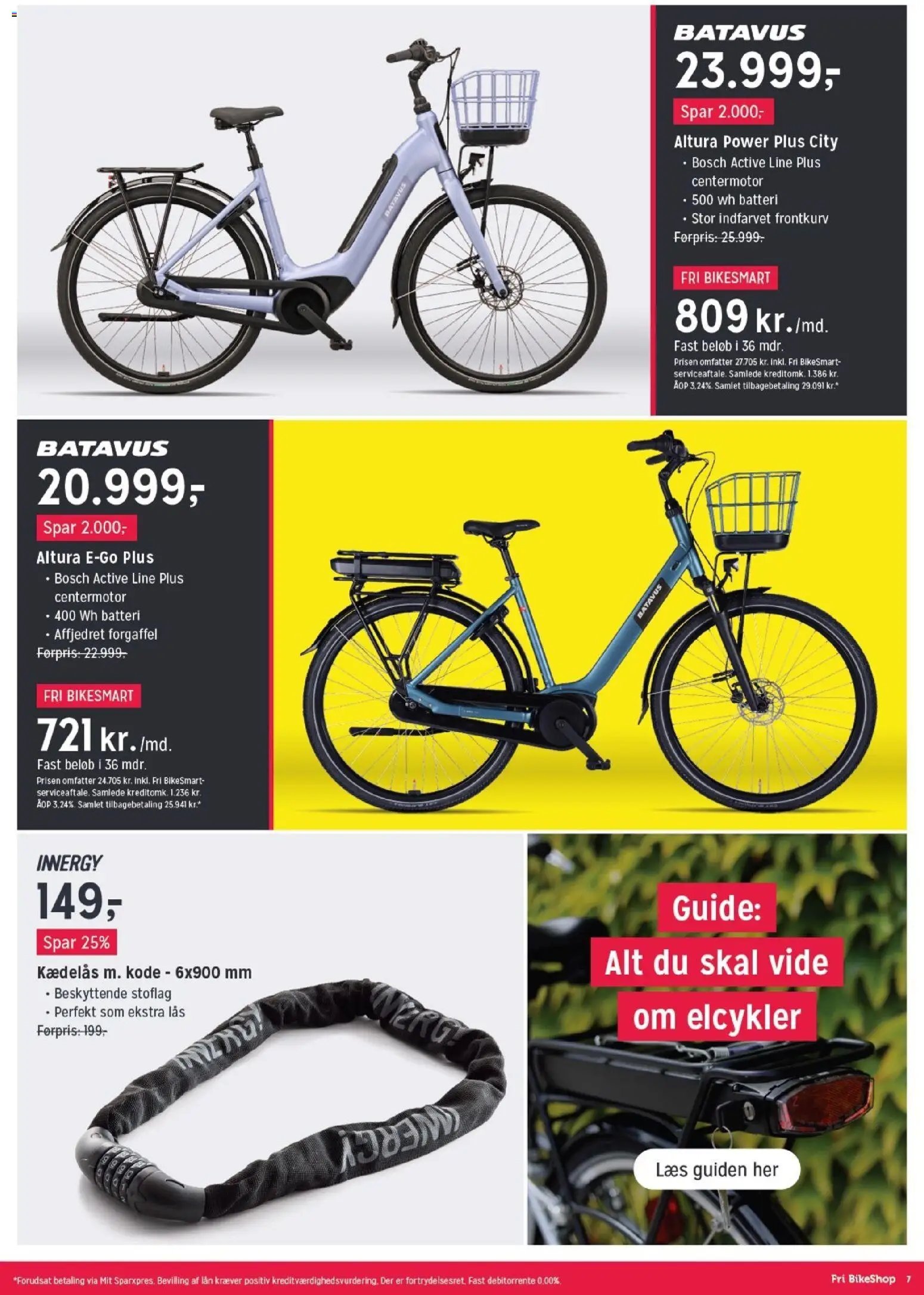 Fri BikeShop tilbudsavis fra 29/12/2025 Tilbudsavis