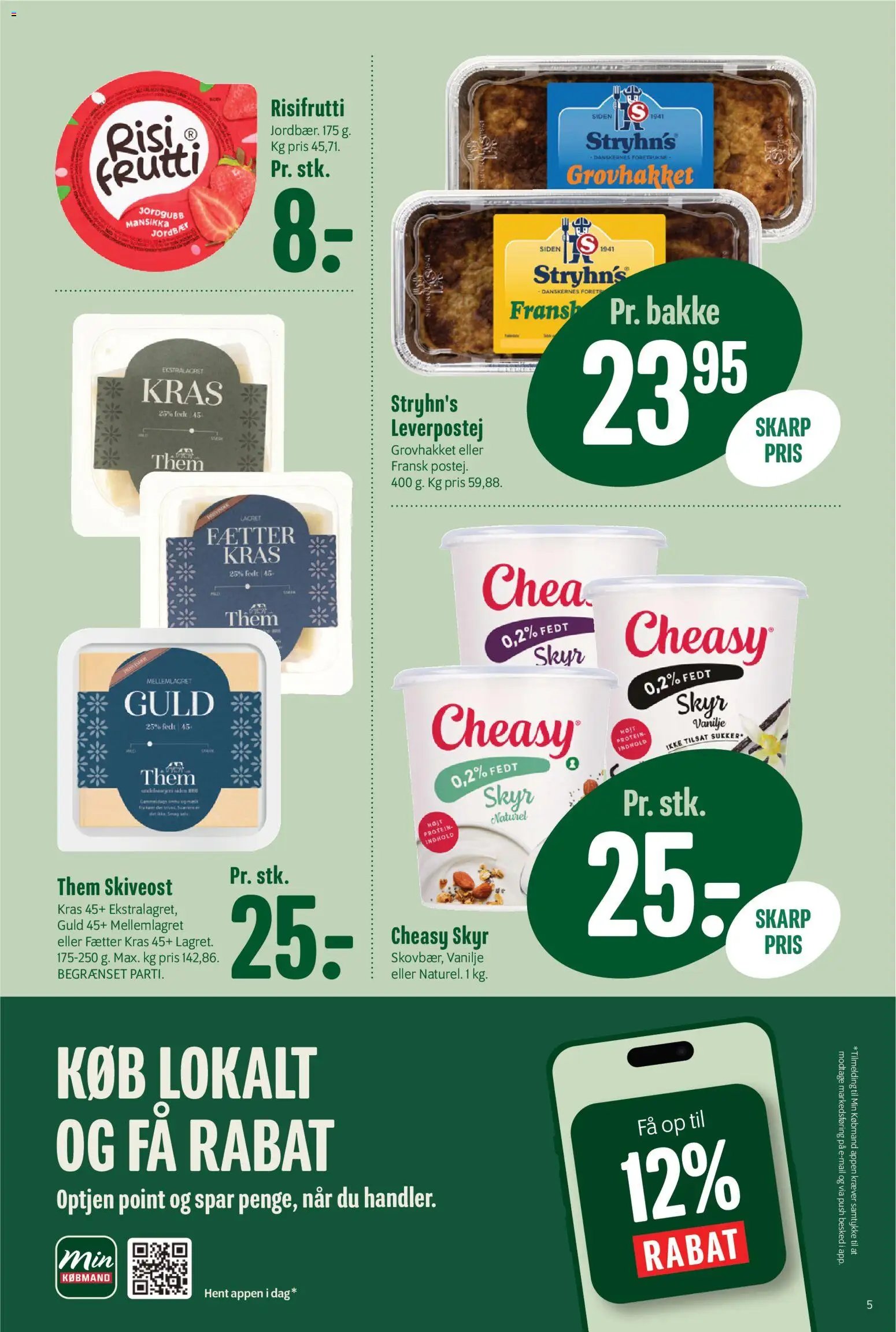 Min Købmand tilbudsavis fra 14/08/2026 Min Købmand - Tilbudsavis uge 34