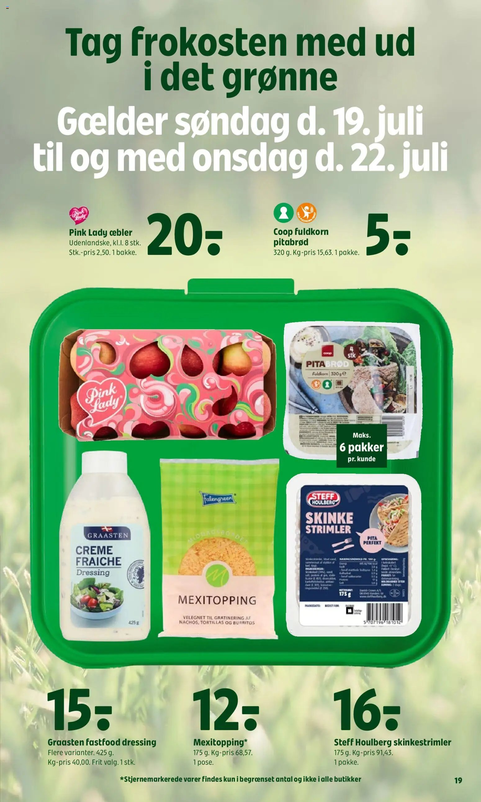 Coop 365 tilbudsavis fra 16/07/2026 Coop 365 - Tilbudsavis uge 29