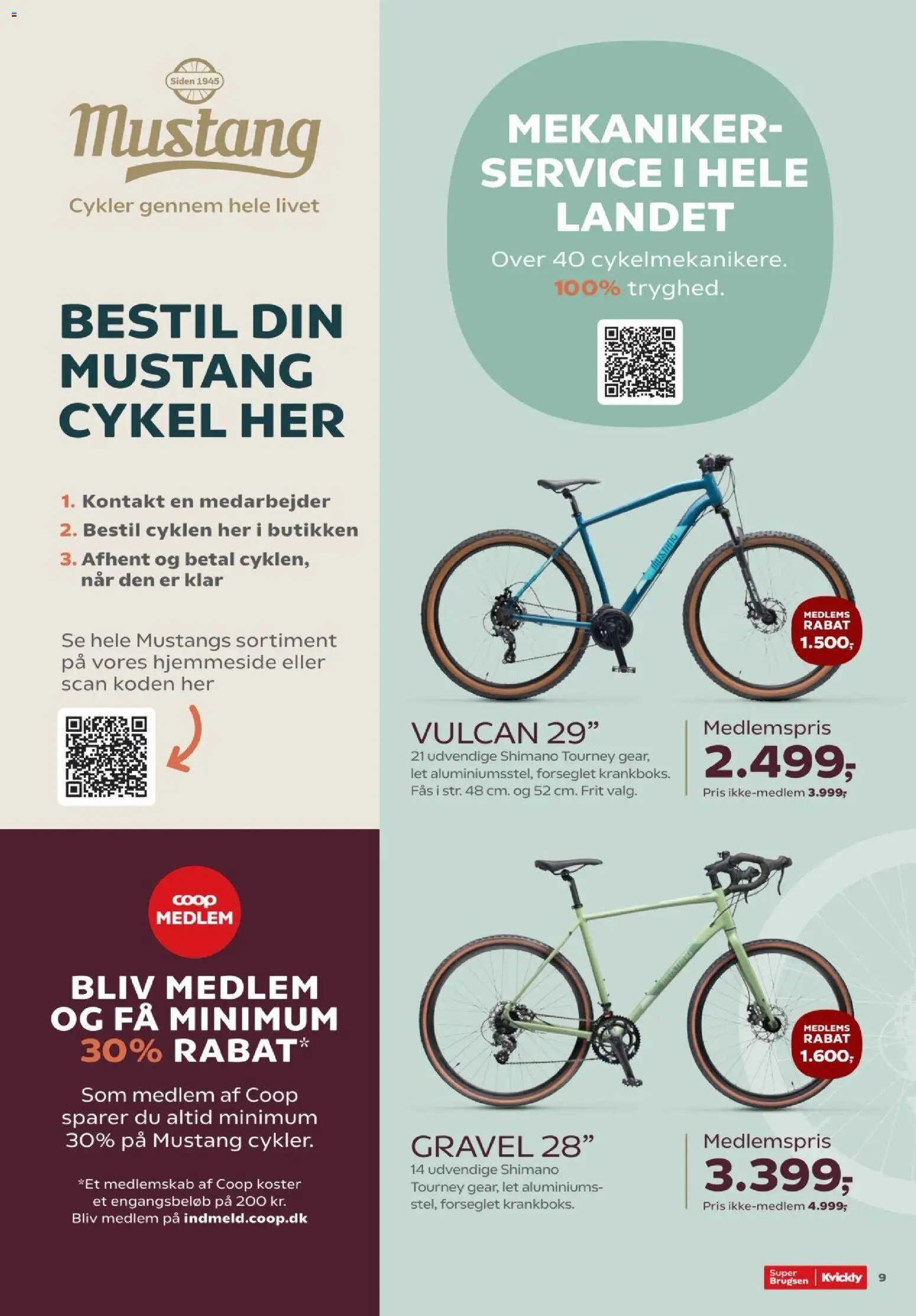 Kvickly tilbudsavis fra 31/07/2026 Kvickly - Mustang katalog