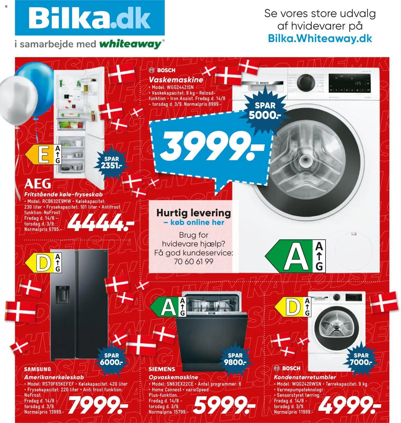 Bilka tilbudsavis fra 21/08/2026 Bilka - Nonfood