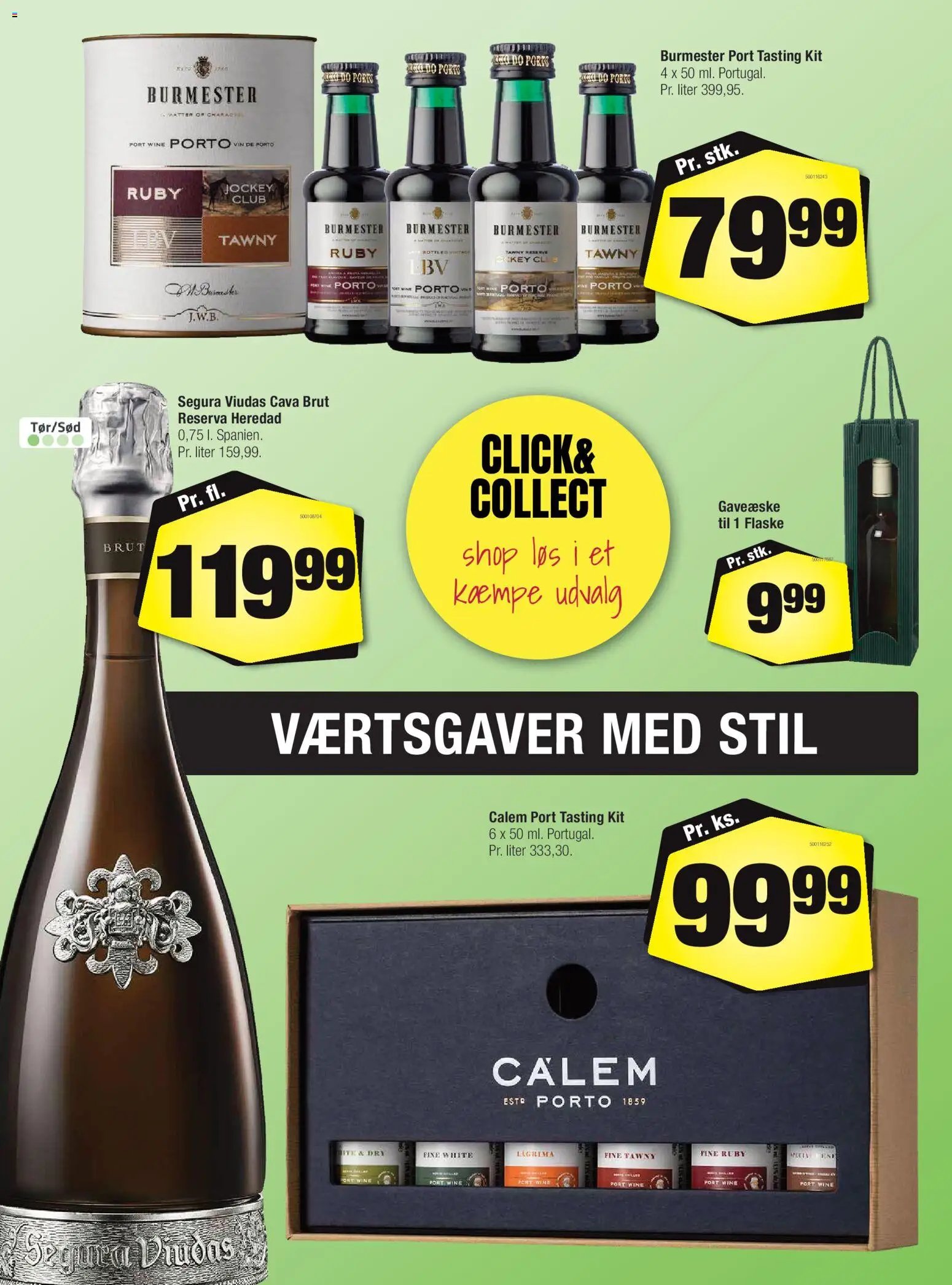 Nye Calle tilbud fra 21/10/2026
