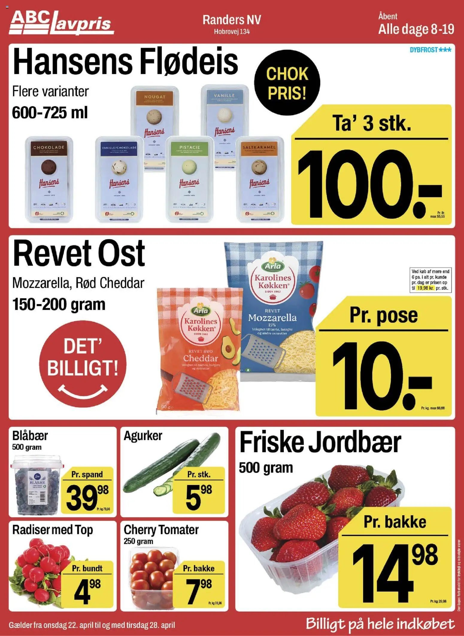 Abc Lavpris tilbudsavis fra 22/04/2026 Abc Lavpris - Randers NV