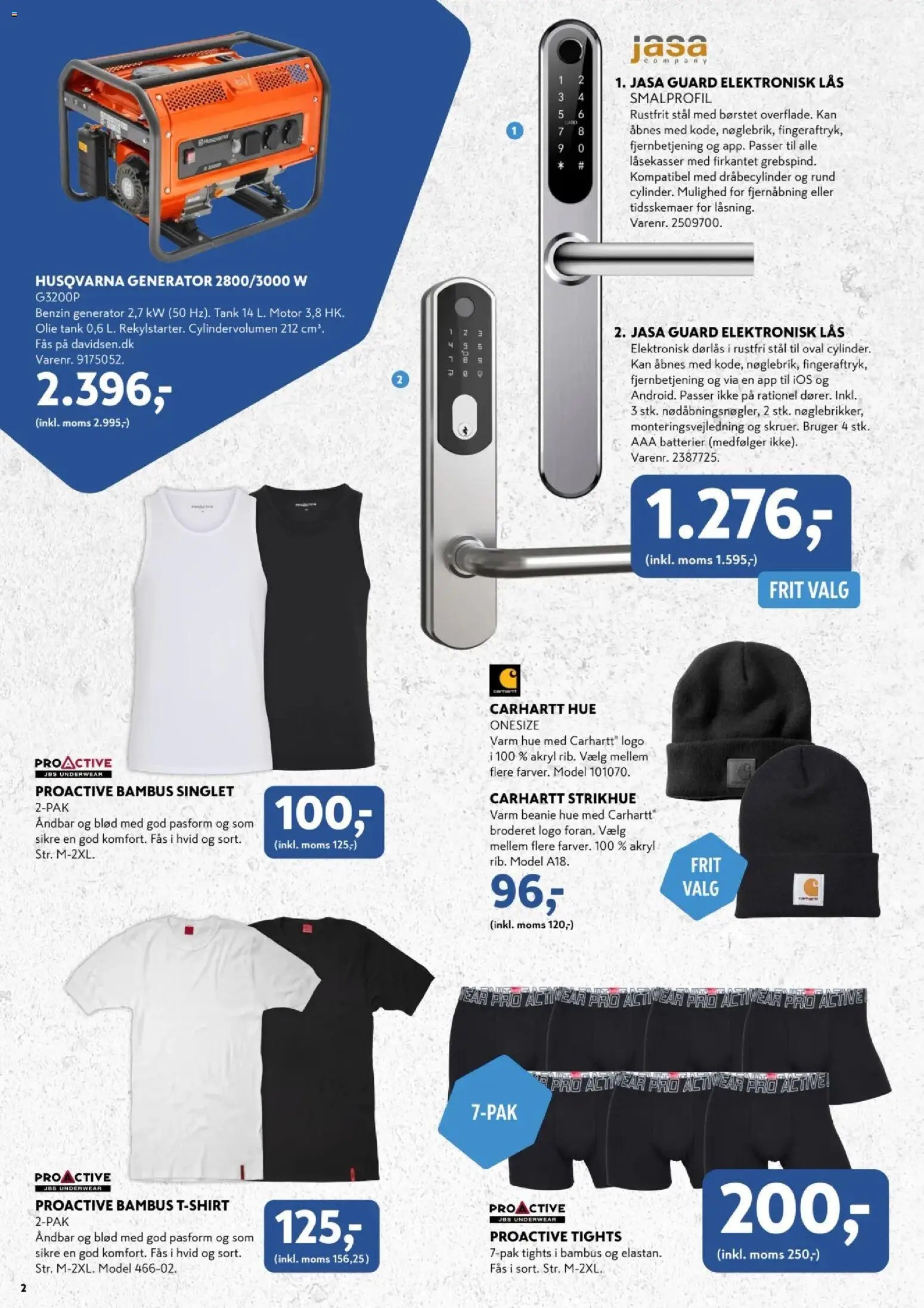 Davidsen tilbudsavis fra 02/11/2025 STÆRKЕ SAGER exkl. moms