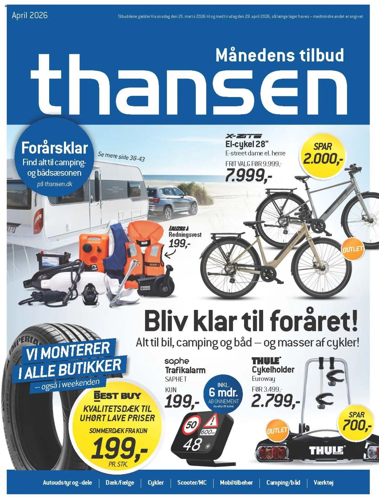 Thansen tilbudsavis fra 25/03/2026 Thansen - Tilbudsavis