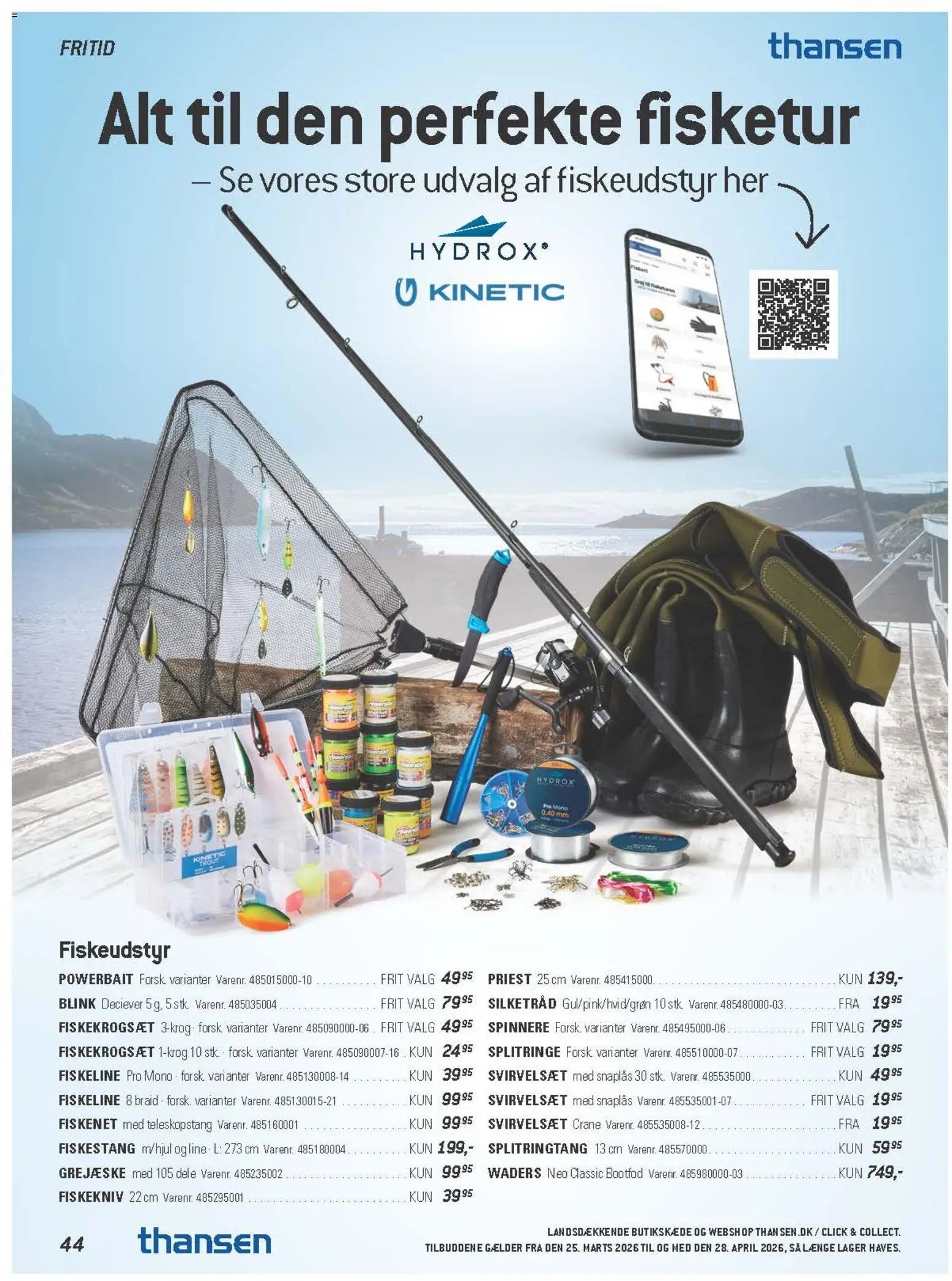 Thansen tilbudsavis fra 25/03/2026 Thansen - Tilbudsavis