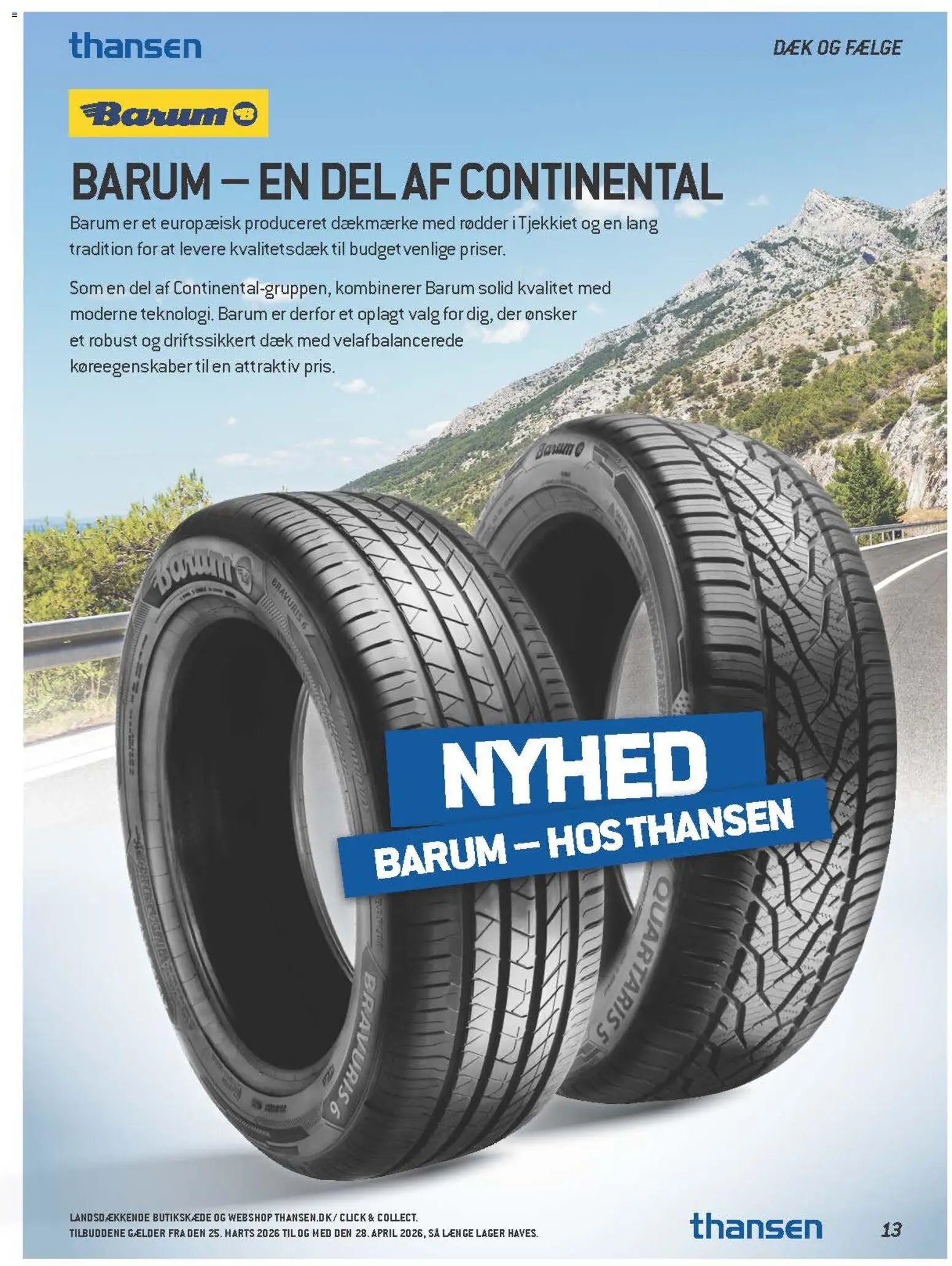 Thansen tilbudsavis fra 25/03/2026 Thansen - Tilbudsavis