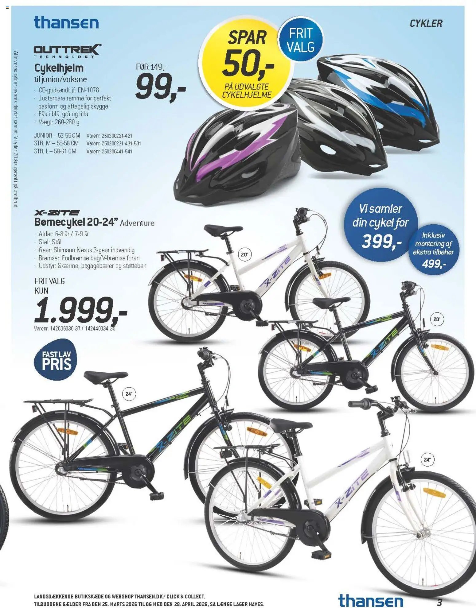 Thansen tilbudsavis fra 25/03/2026 Thansen - Tilbudsavis