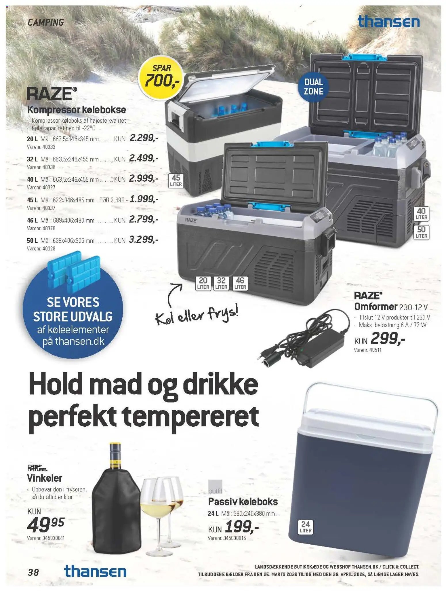 Thansen tilbudsavis fra 25/03/2026 Thansen - Tilbudsavis