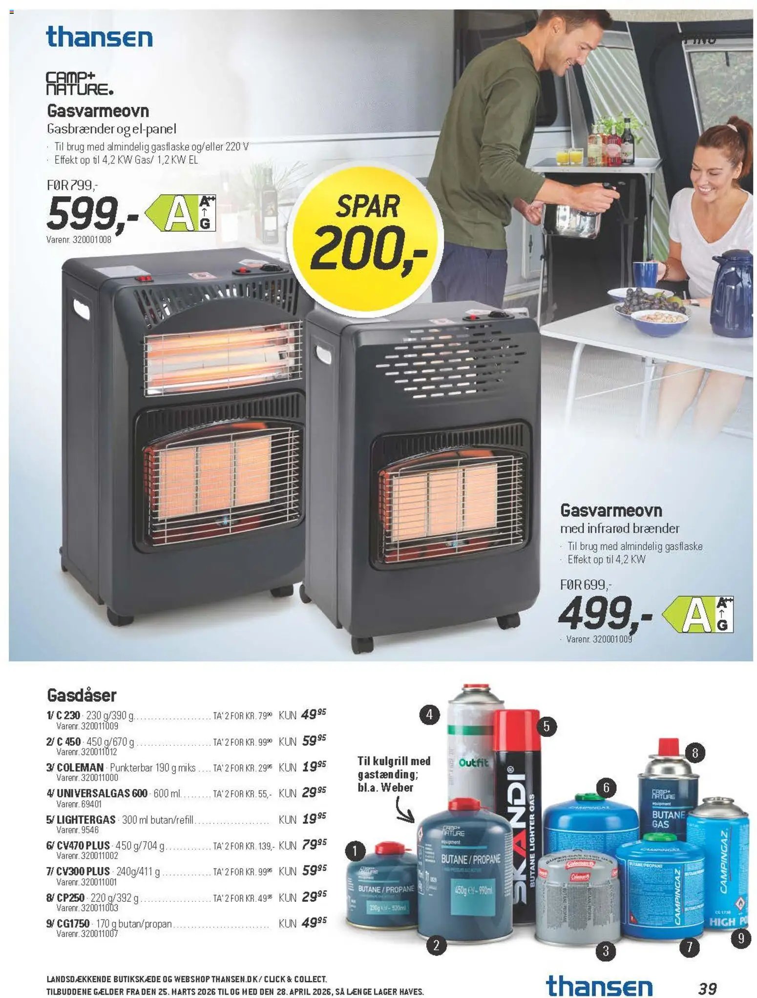 Thansen tilbudsavis fra 25/03/2026 Thansen - Tilbudsavis