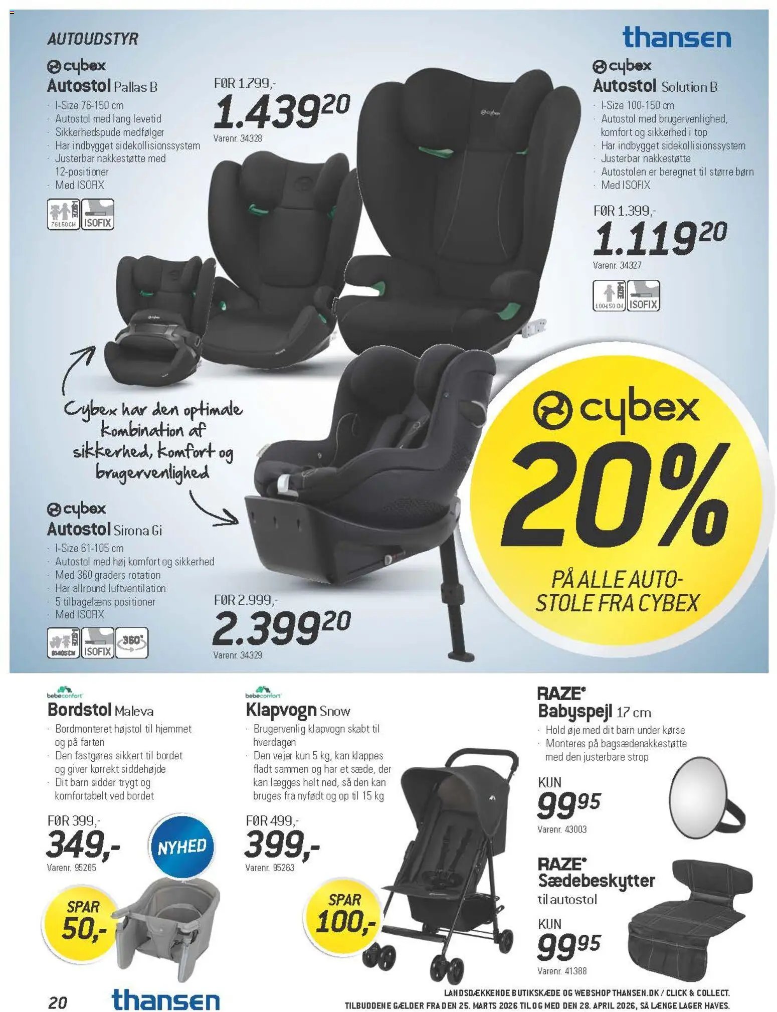 Thansen tilbudsavis fra 25/03/2026 Thansen - Tilbudsavis