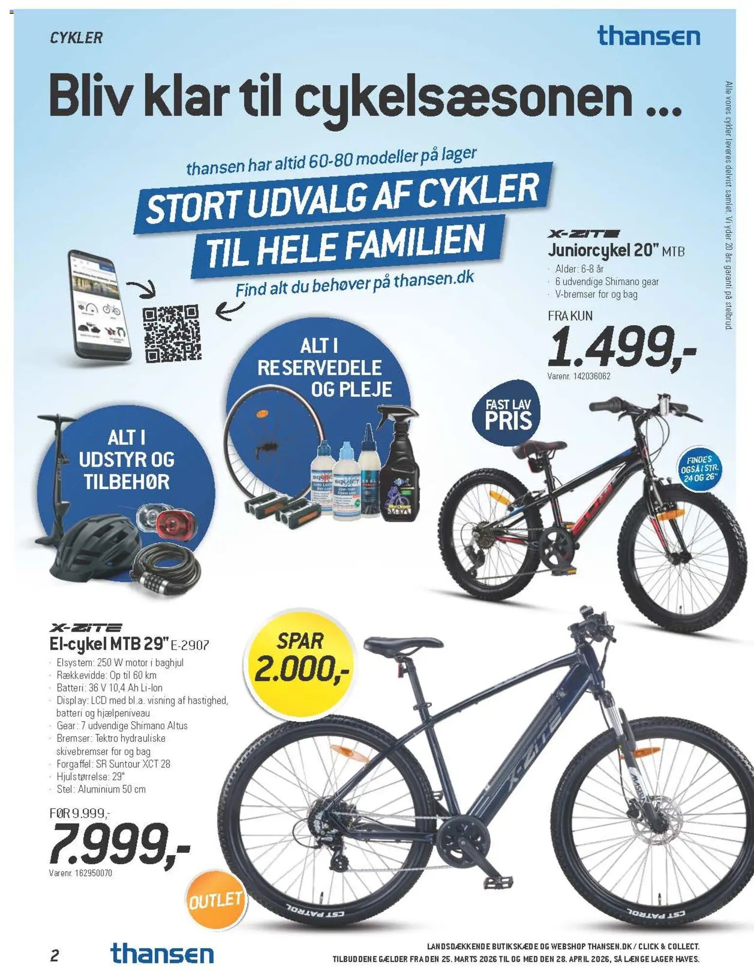 Thansen tilbudsavis fra 25/03/2026 Thansen - Tilbudsavis
