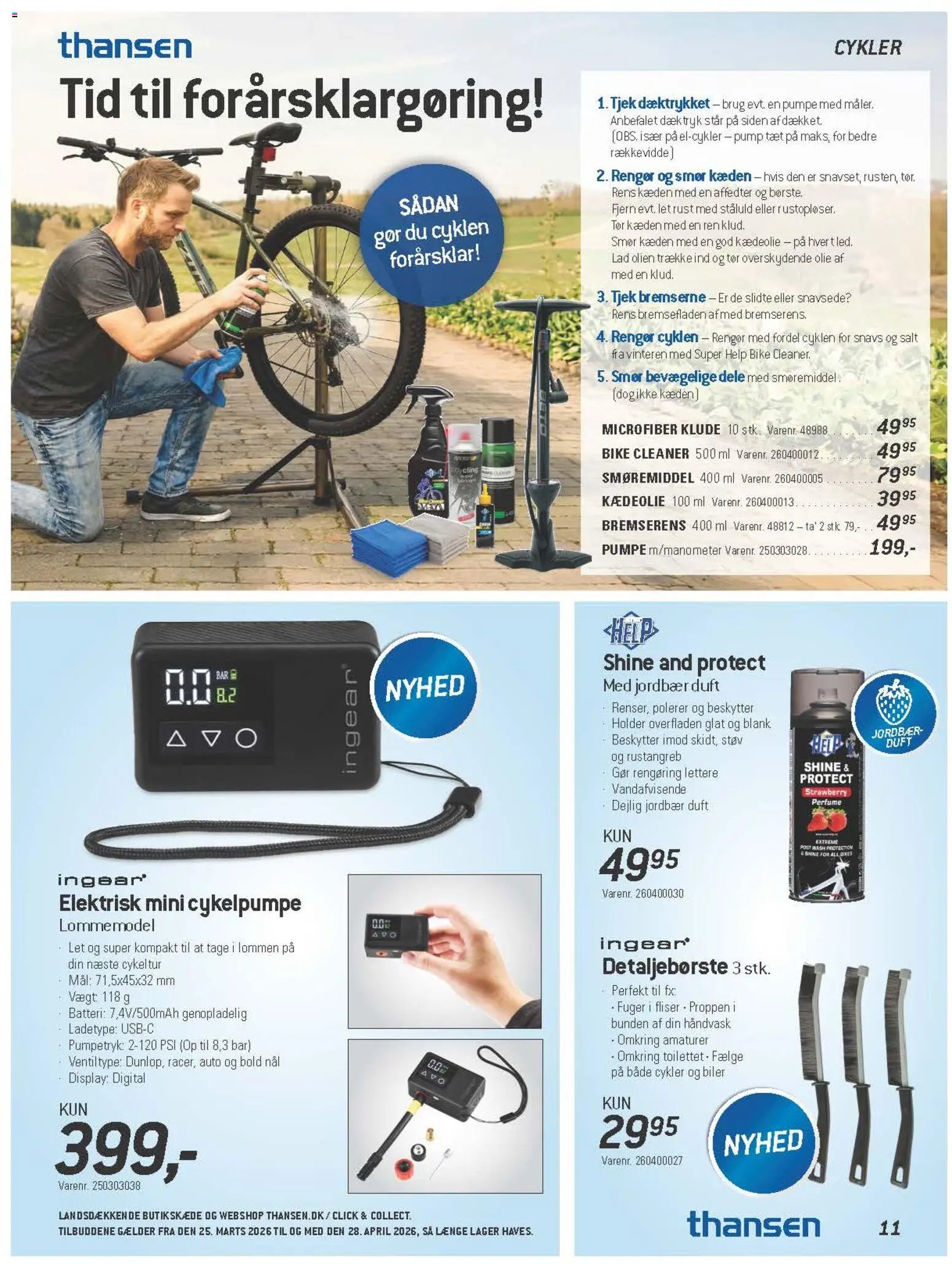 Thansen tilbudsavis fra 25/03/2026 Thansen - Tilbudsavis