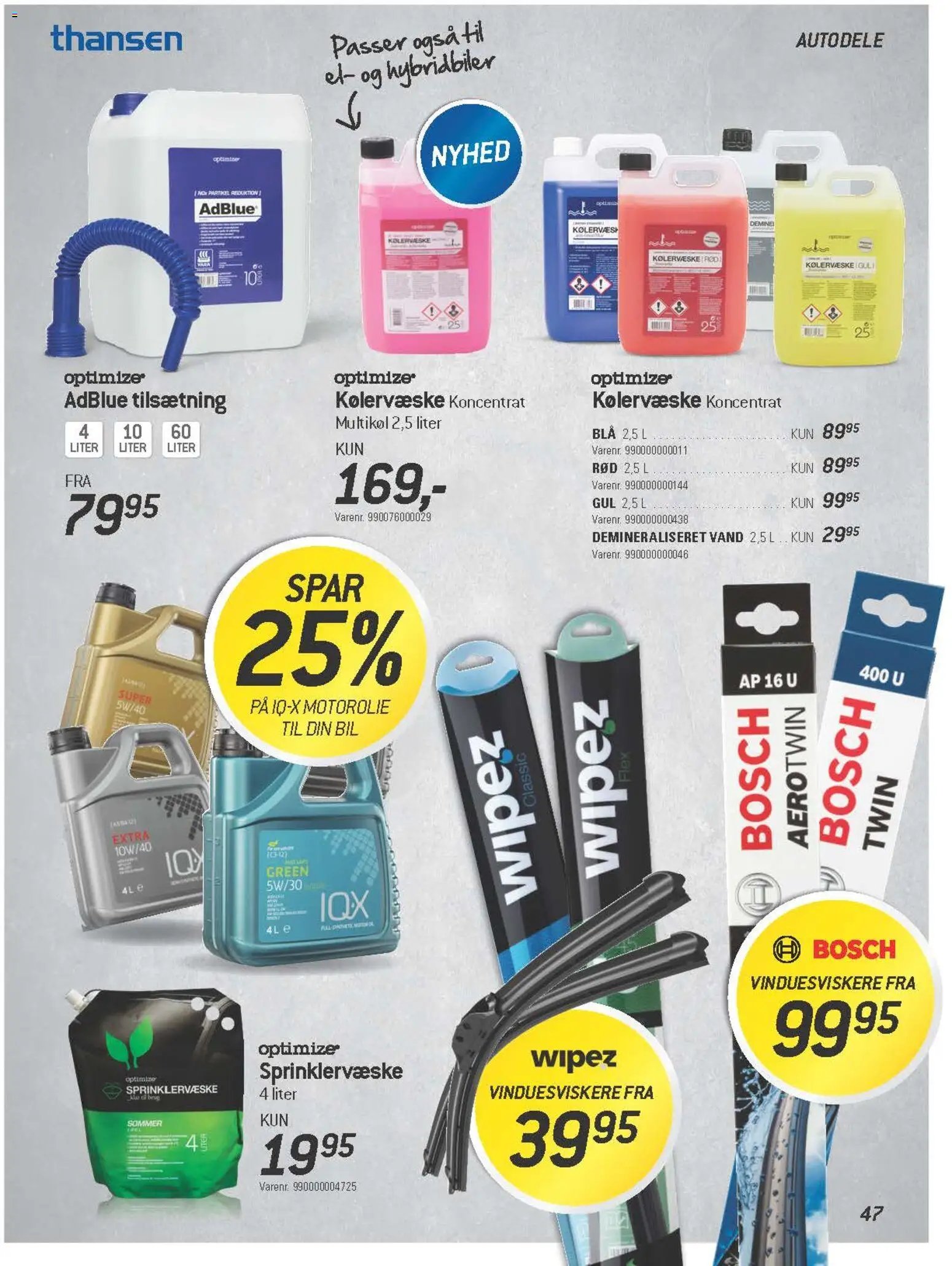 Thansen tilbudsavis fra 25/03/2026 Thansen - Tilbudsavis