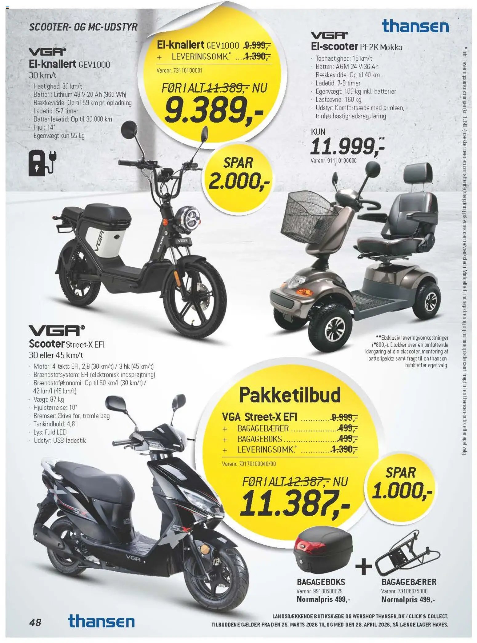 Thansen tilbudsavis fra 25/03/2026 Thansen - Tilbudsavis