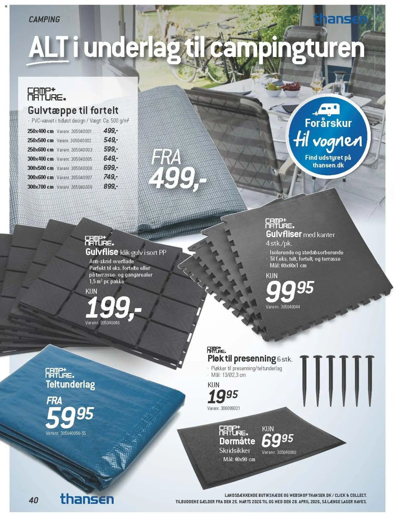 Thansen tilbudsavis fra 25/03/2026 Thansen - Tilbudsavis