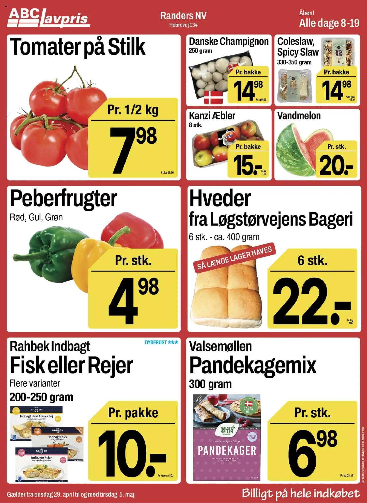 Abc Lavpris tilbudsavis fra 29/04/2026 Abc Lavpris - Randers NV