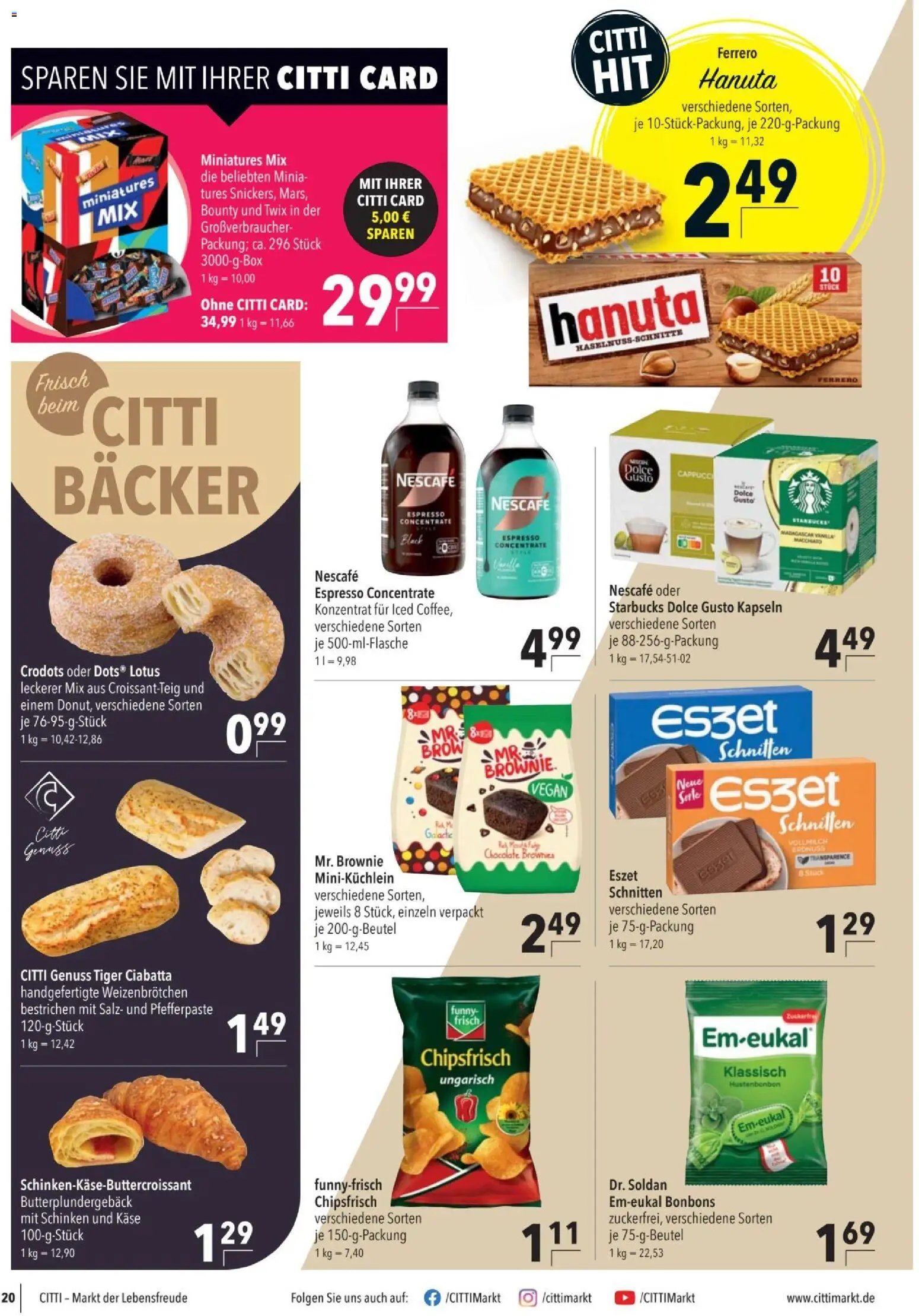 Nye CITTI tilbud fra 28/10/2026