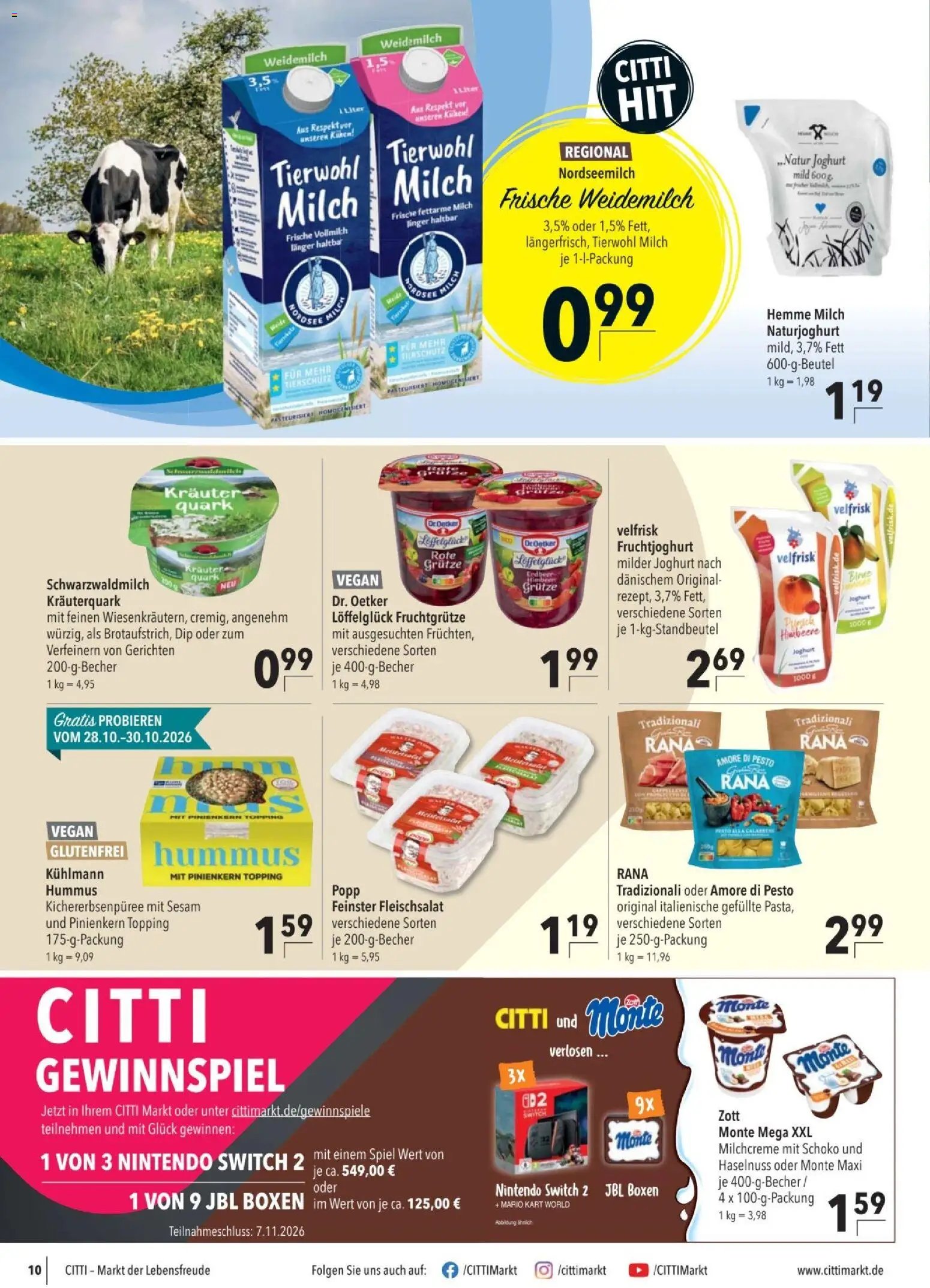 Nye CITTI tilbud fra 28/10/2026