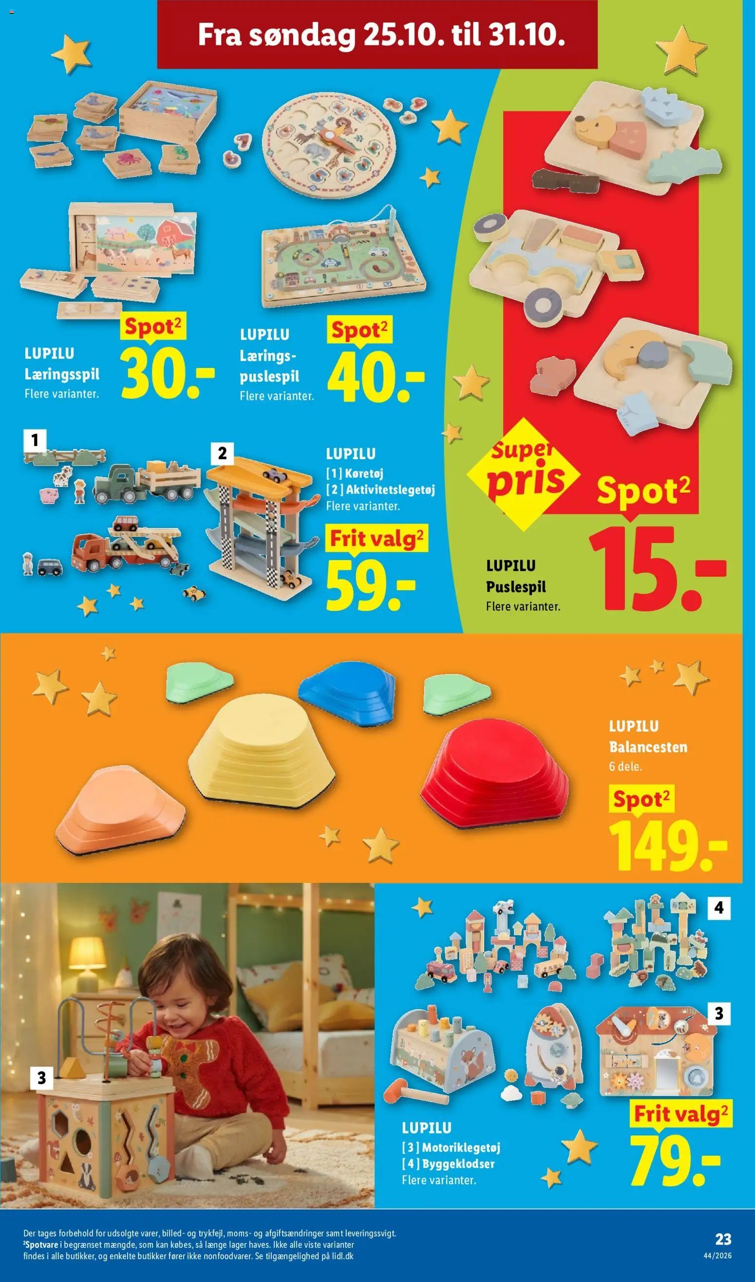 Nye Lidl tilbud fra 25/10/2026