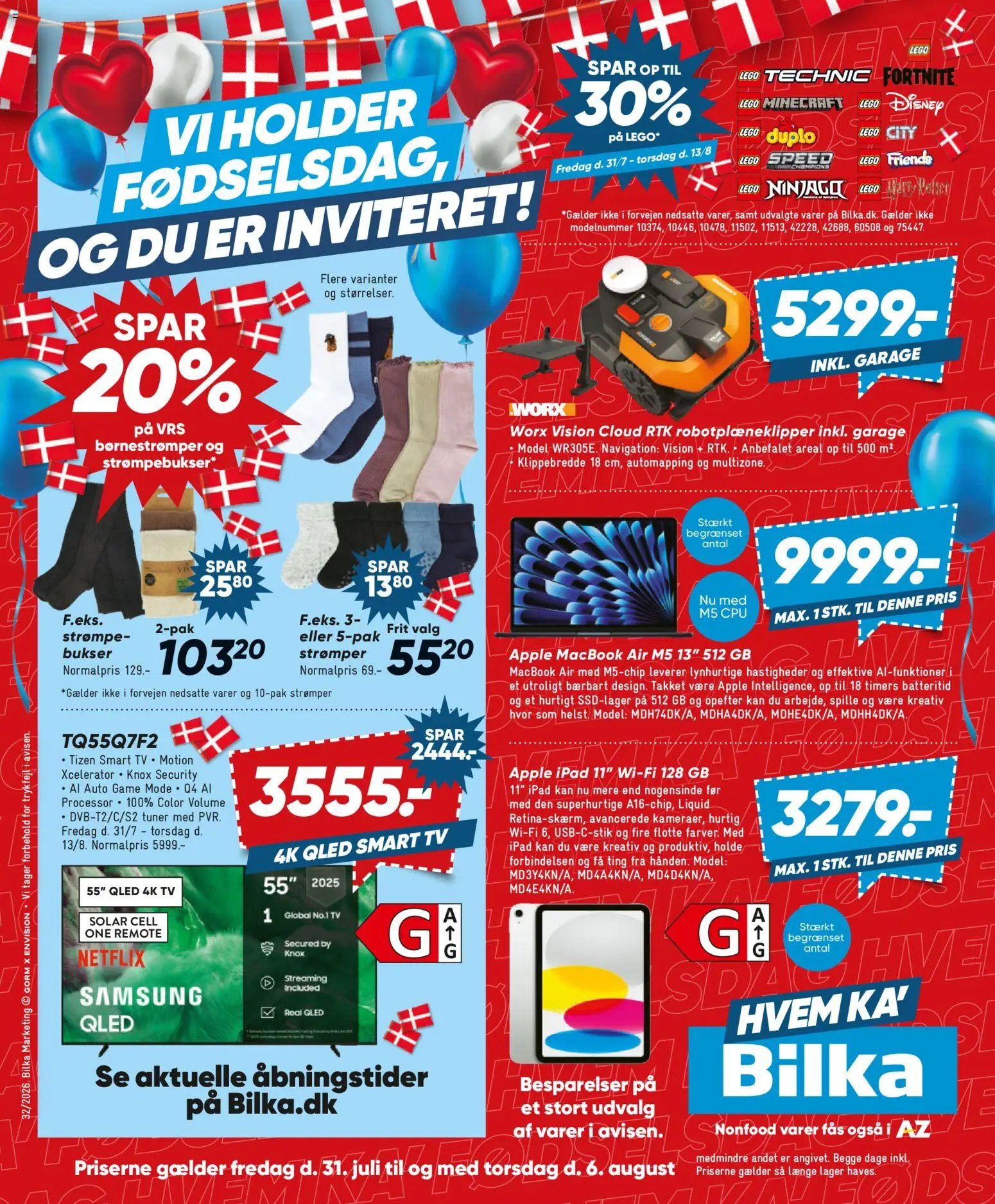 Bilka tilbudsavis fra 31/07/2026 Bilka - Nonfood