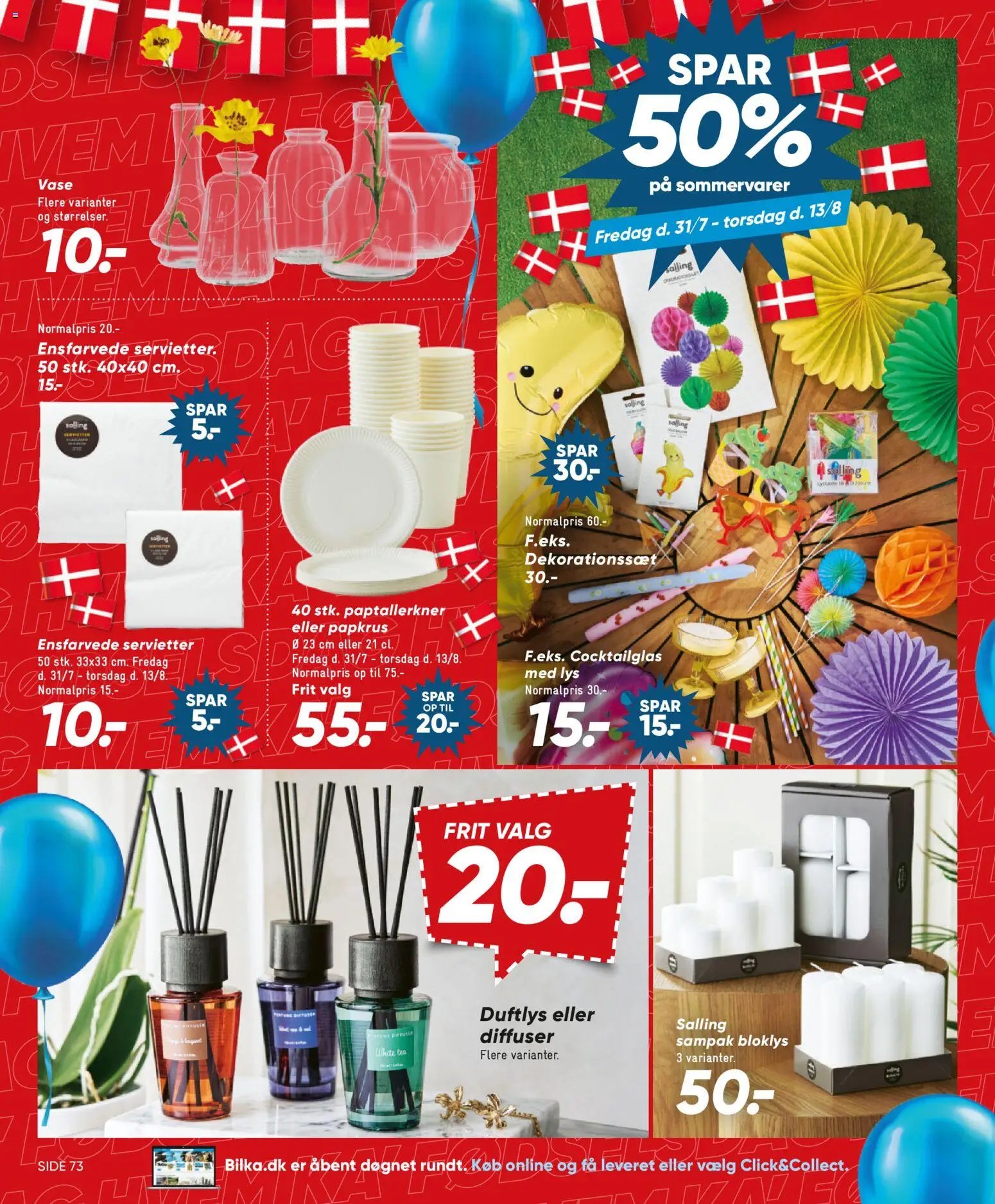 Bilka tilbudsavis fra 31/07/2026 Bilka - Nonfood