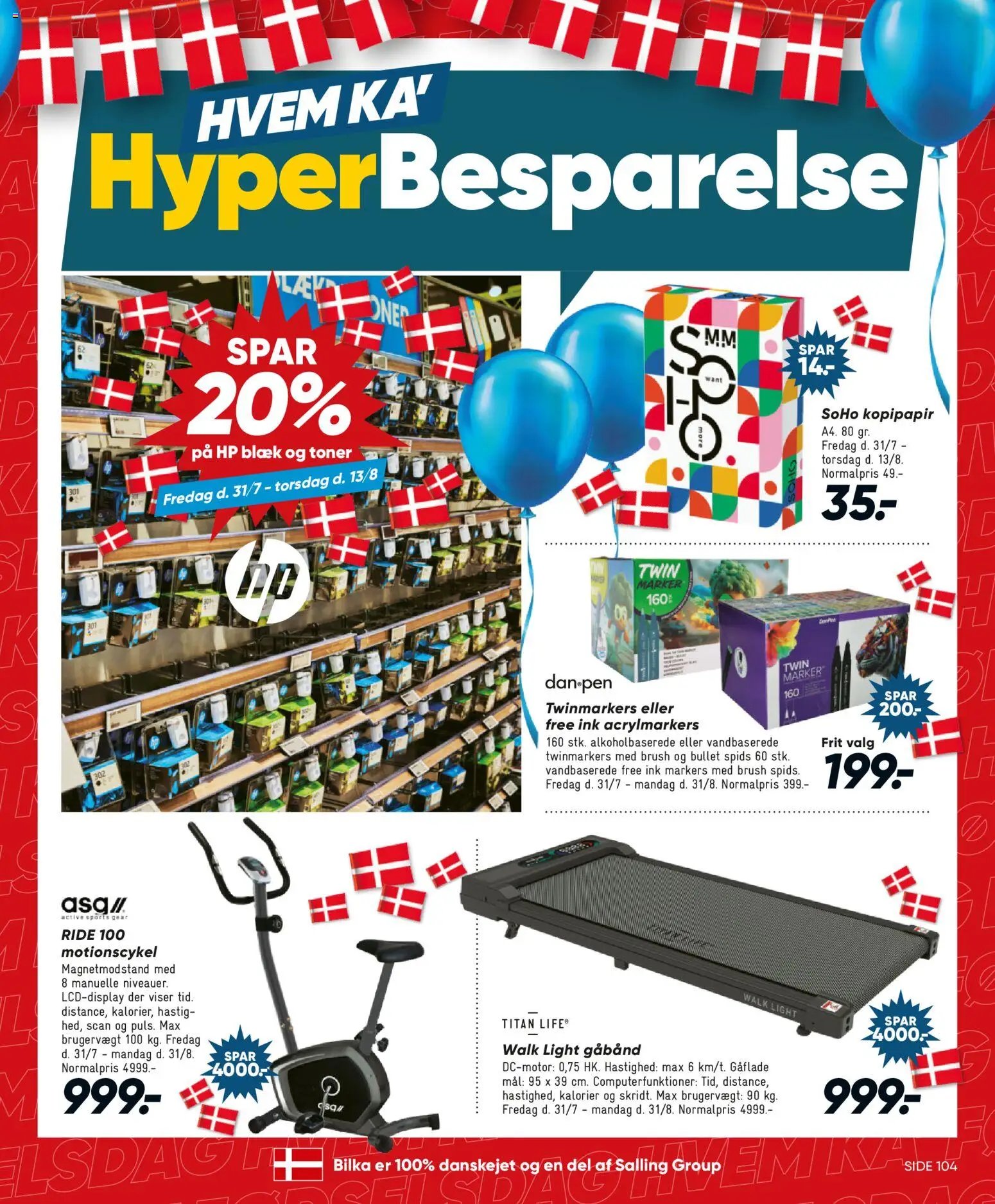 Bilka tilbudsavis fra 31/07/2026 Bilka - Nonfood