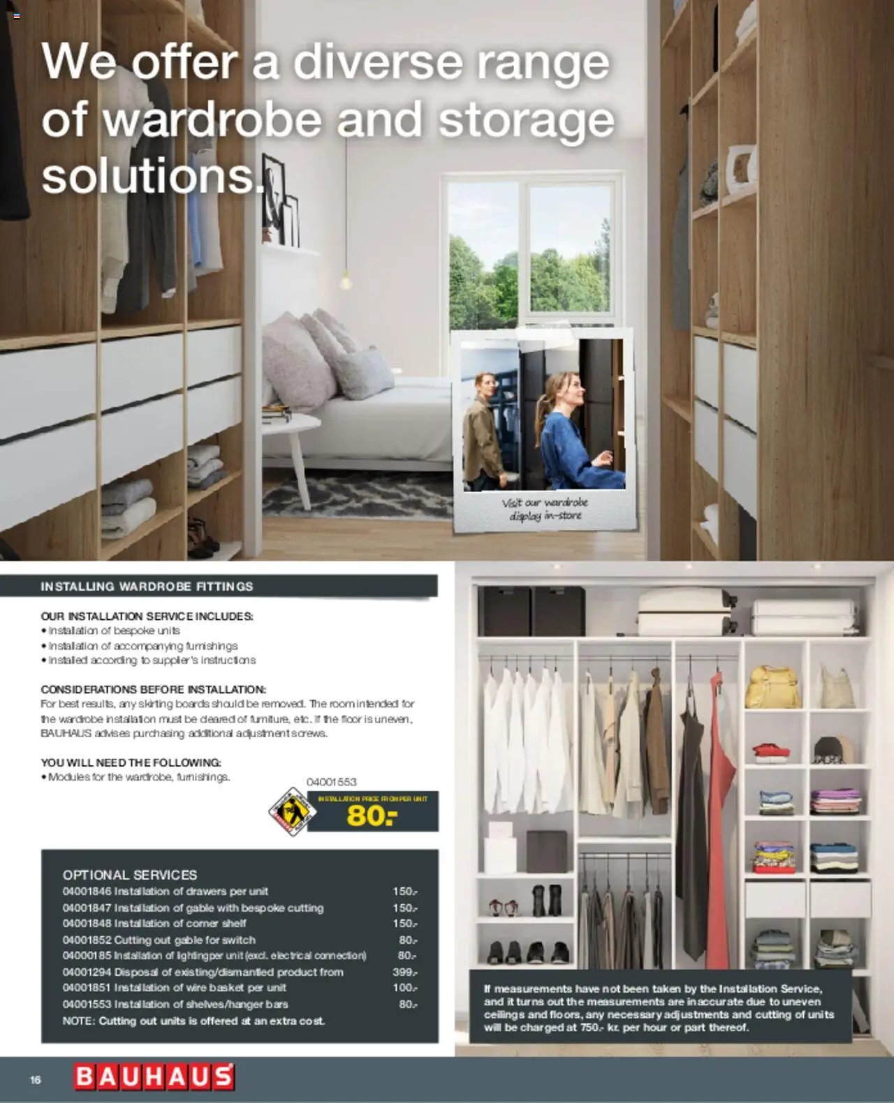 Bauhaus tilbudsavis fra 01/03/2025 Installation Service - ENGLISH