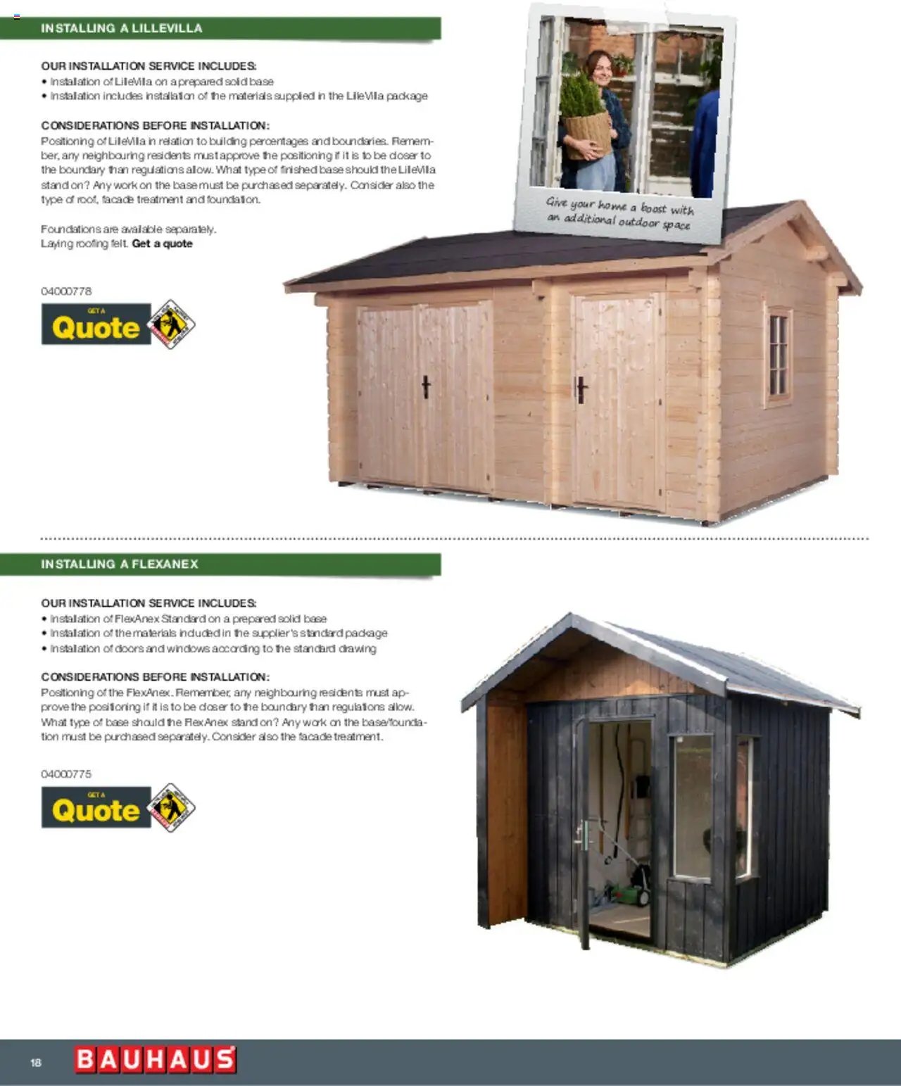 Bauhaus tilbudsavis fra 01/03/2025 Installation Service - ENGLISH