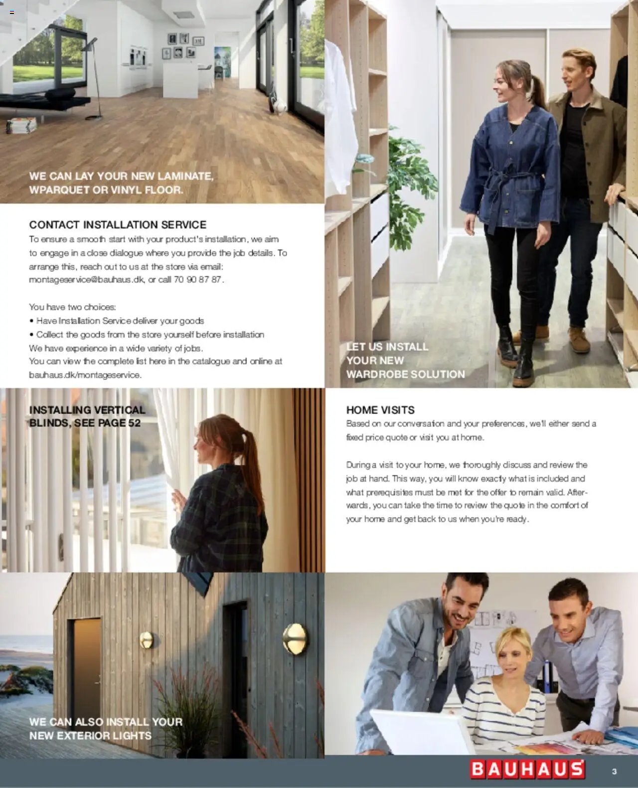 Bauhaus tilbudsavis fra 01/03/2025 Installation Service - ENGLISH