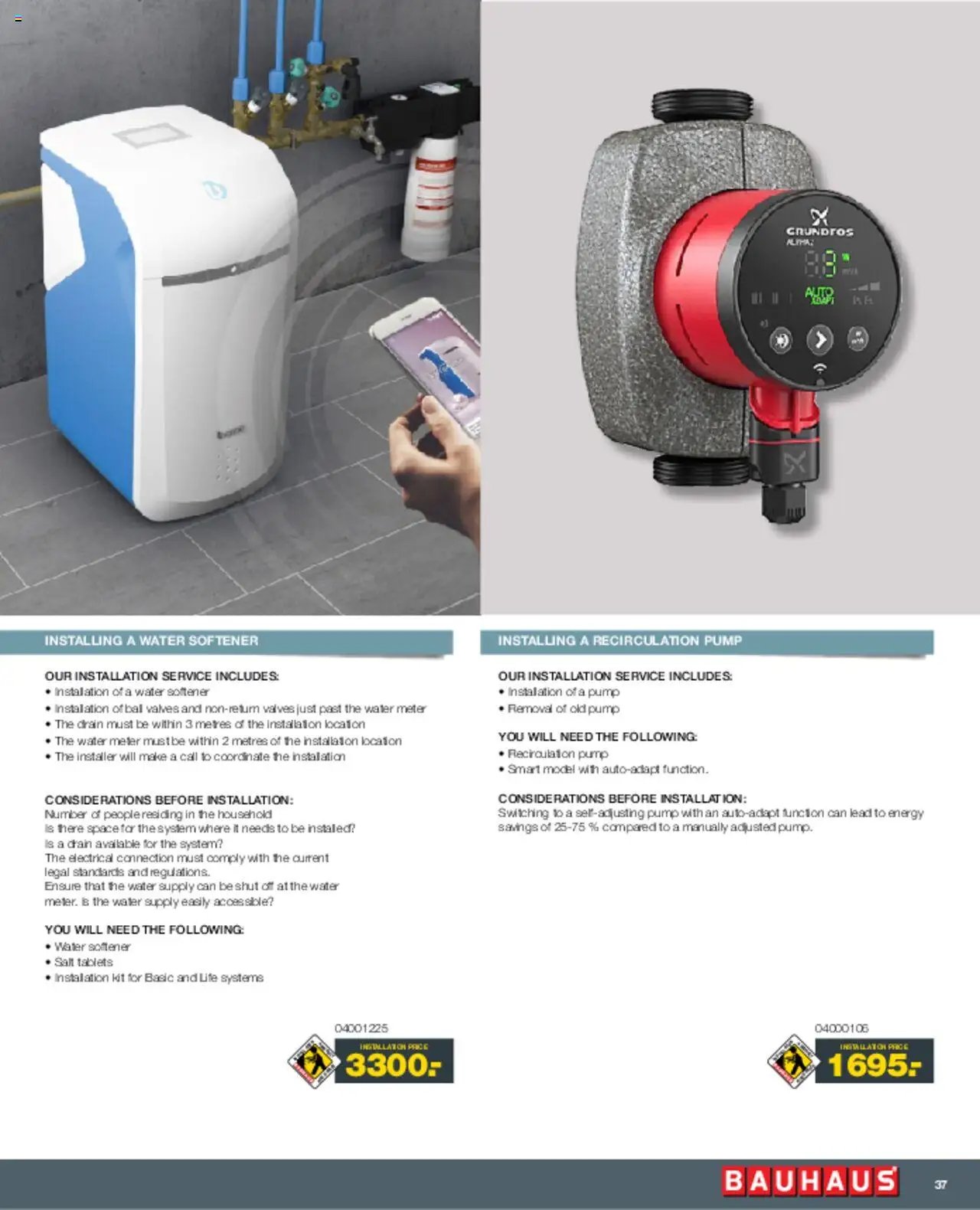 Bauhaus tilbudsavis fra 01/03/2025 Installation Service - ENGLISH