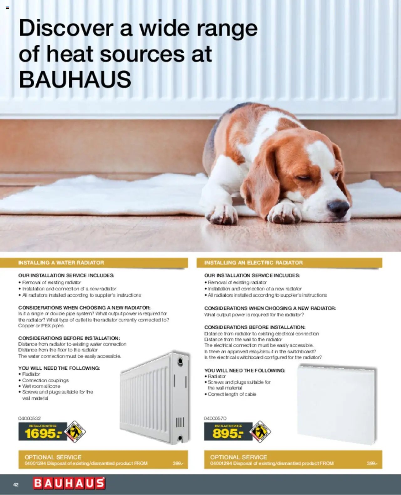 Bauhaus tilbudsavis fra 01/03/2025 Installation Service - ENGLISH