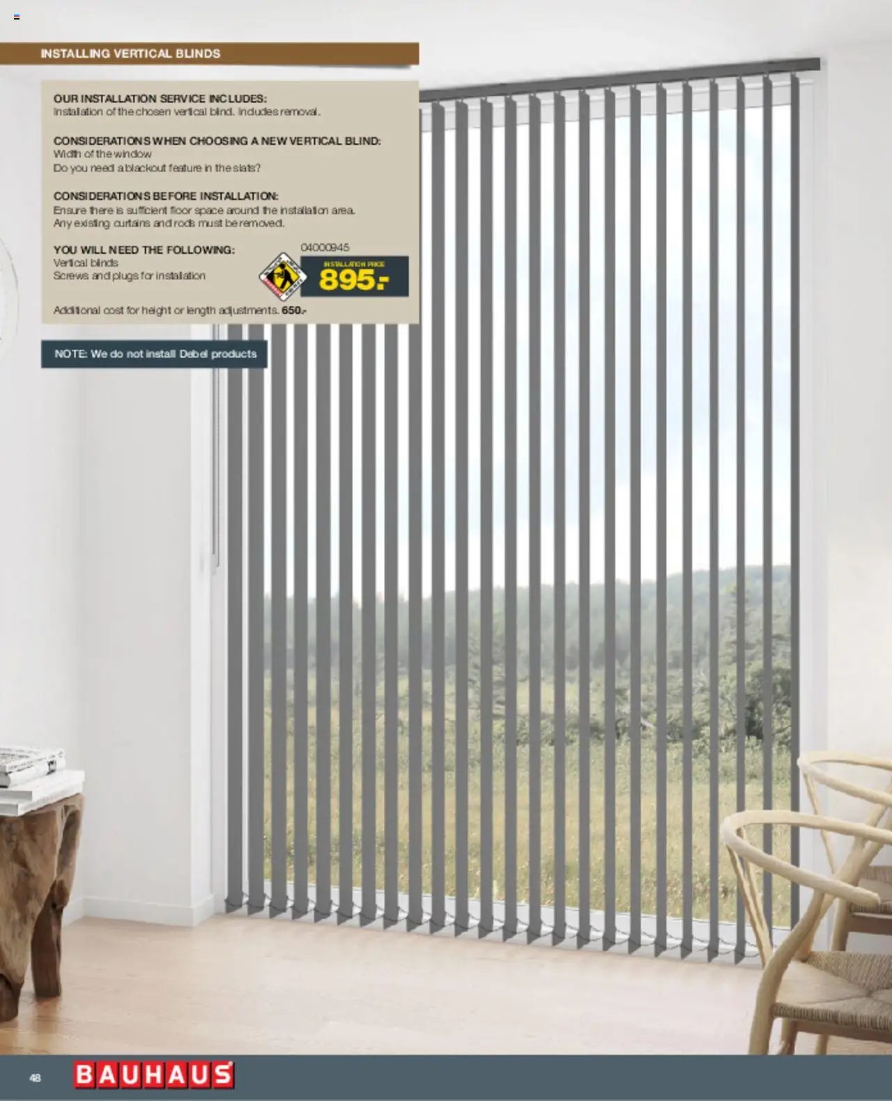 Bauhaus tilbudsavis fra 01/03/2025 Installation Service - ENGLISH