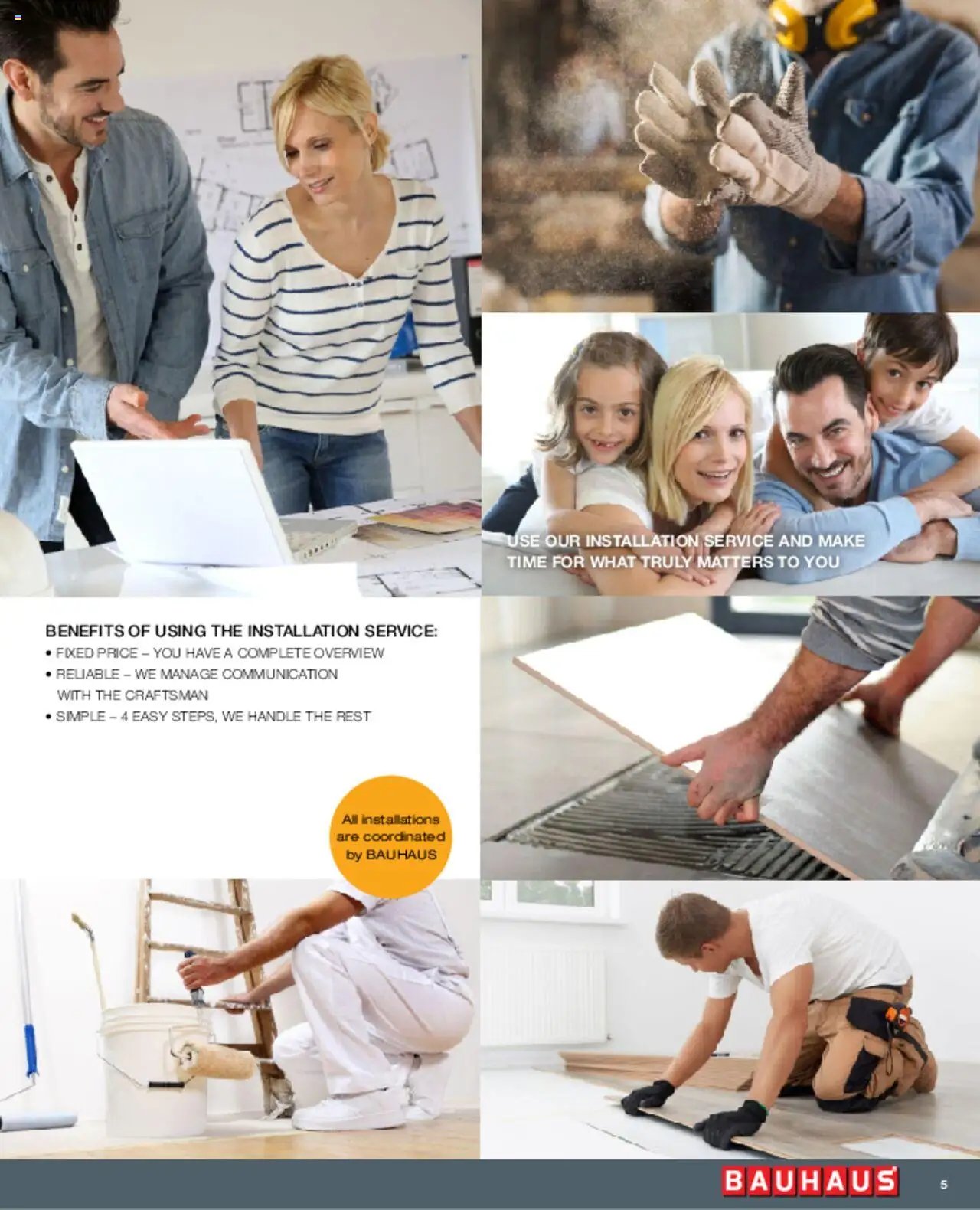 Bauhaus tilbudsavis fra 01/03/2025 Installation Service - ENGLISH